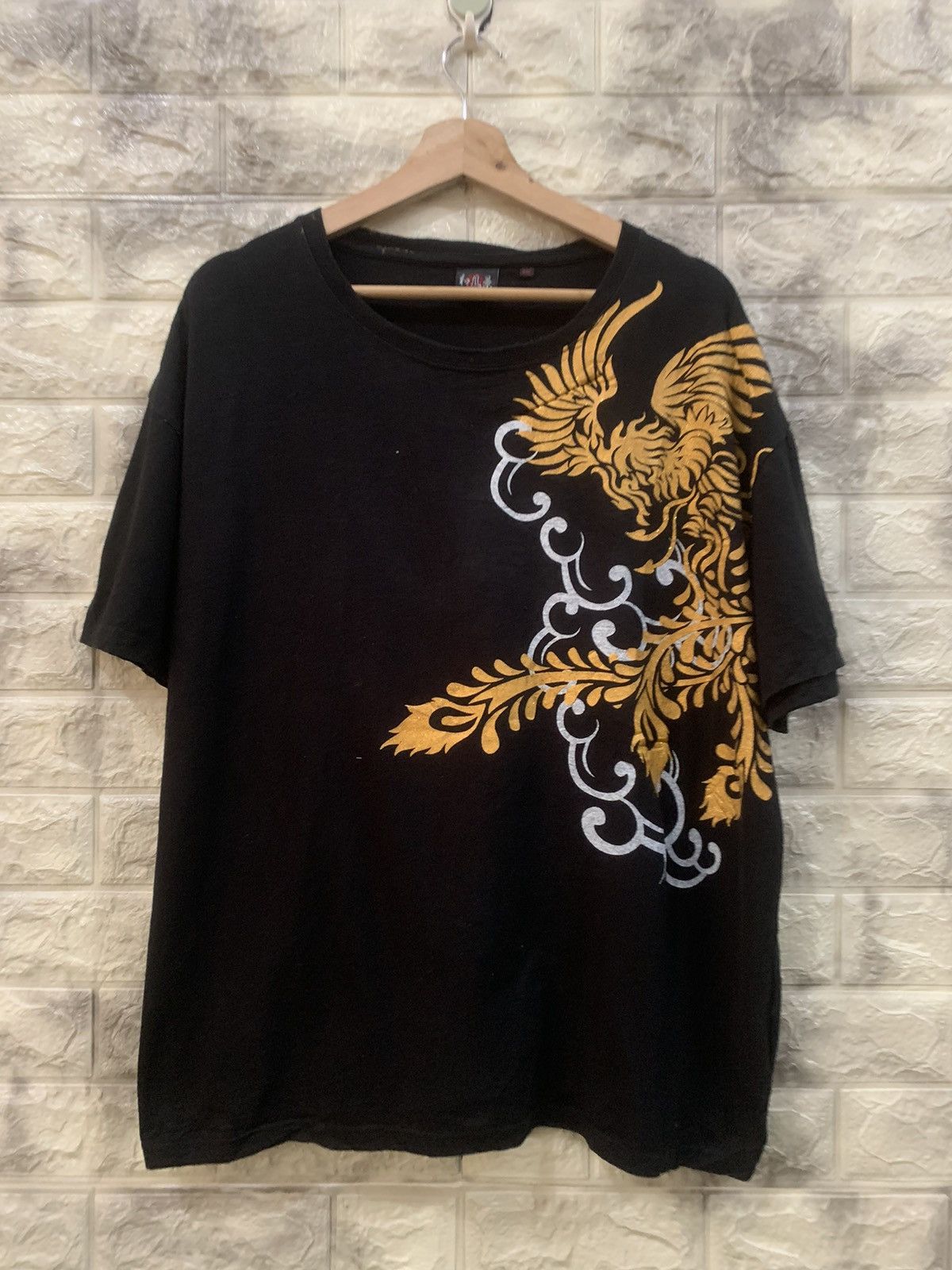 Japanese Brand Bullet Noise Sukajan Tees Size US XXL / EU 58 / 5 - 2 Thumbnail
