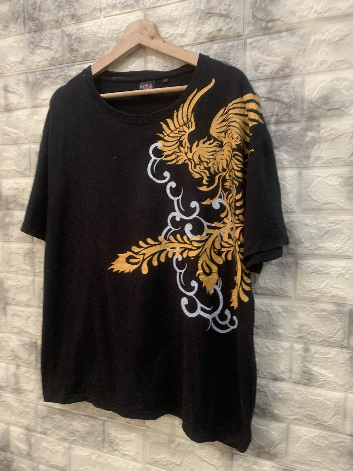 Japanese Brand Bullet Noise Sukajan Tees Size US XXL / EU 58 / 5 - 4 Thumbnail
