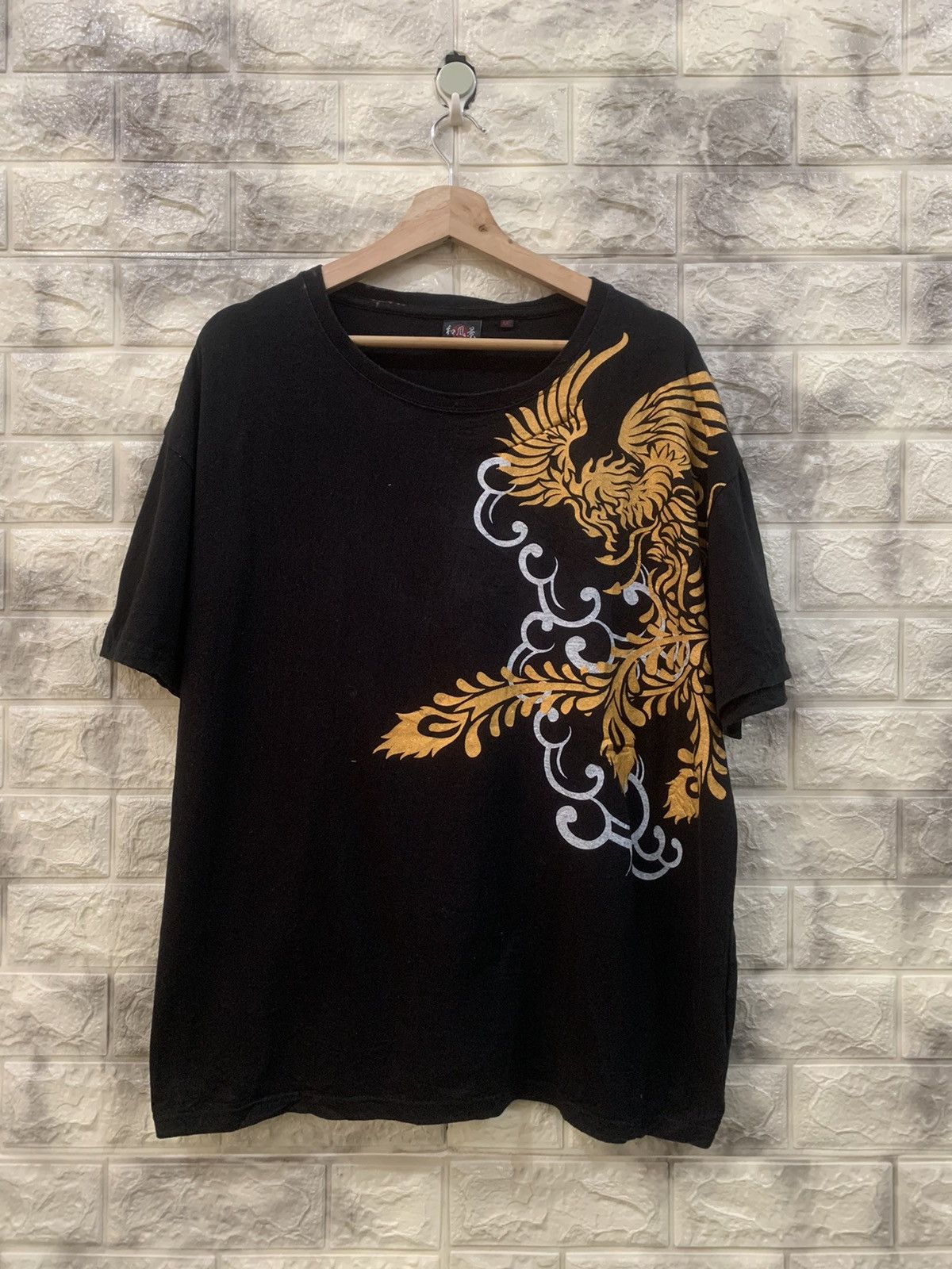 Japanese Brand Bullet Noise Sukajan Tees Size US XXL / EU 58 / 5 - 3 Thumbnail