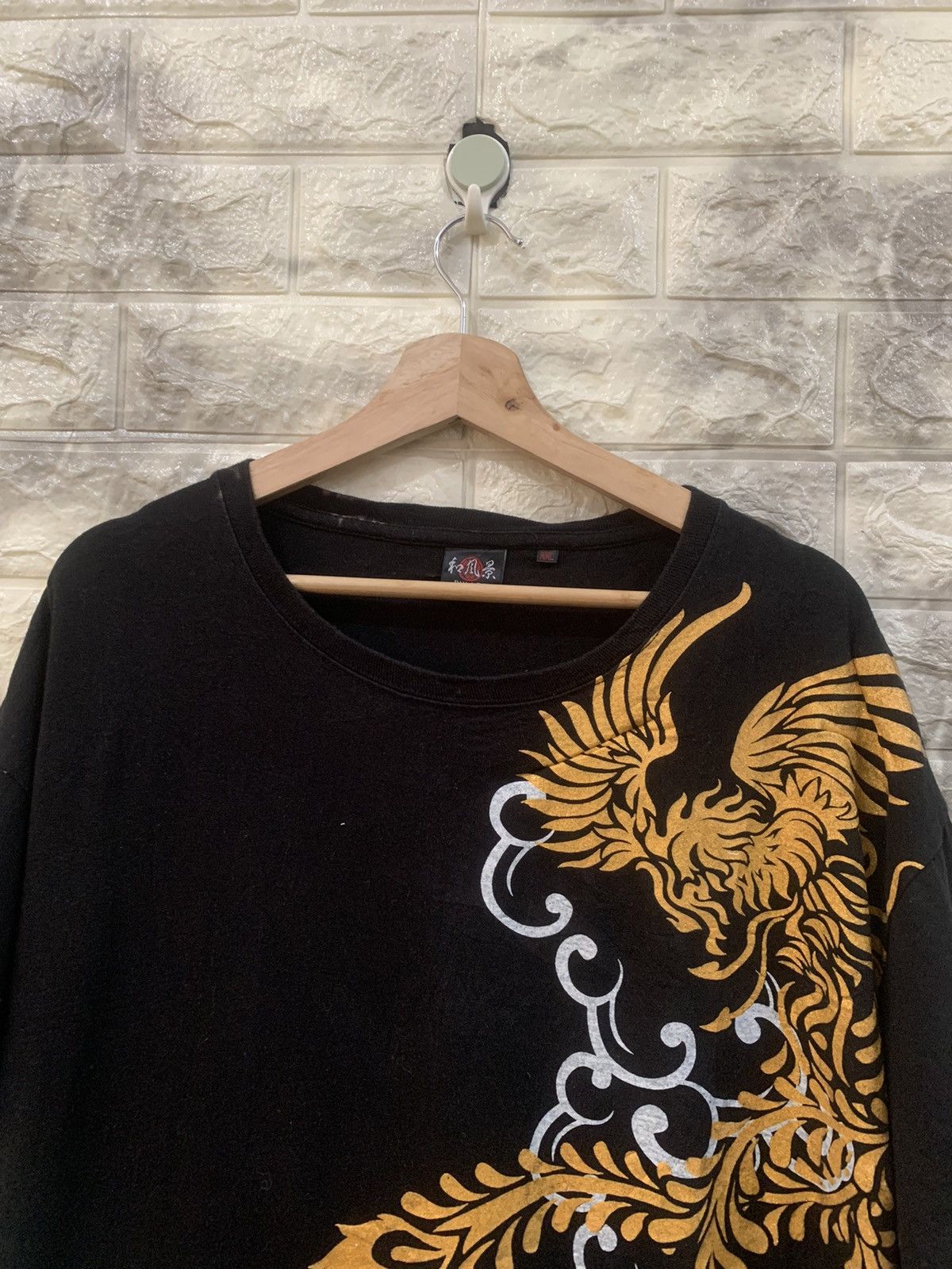 Japanese Brand Bullet Noise Sukajan Tees Size US XXL / EU 58 / 5 - 6 Thumbnail