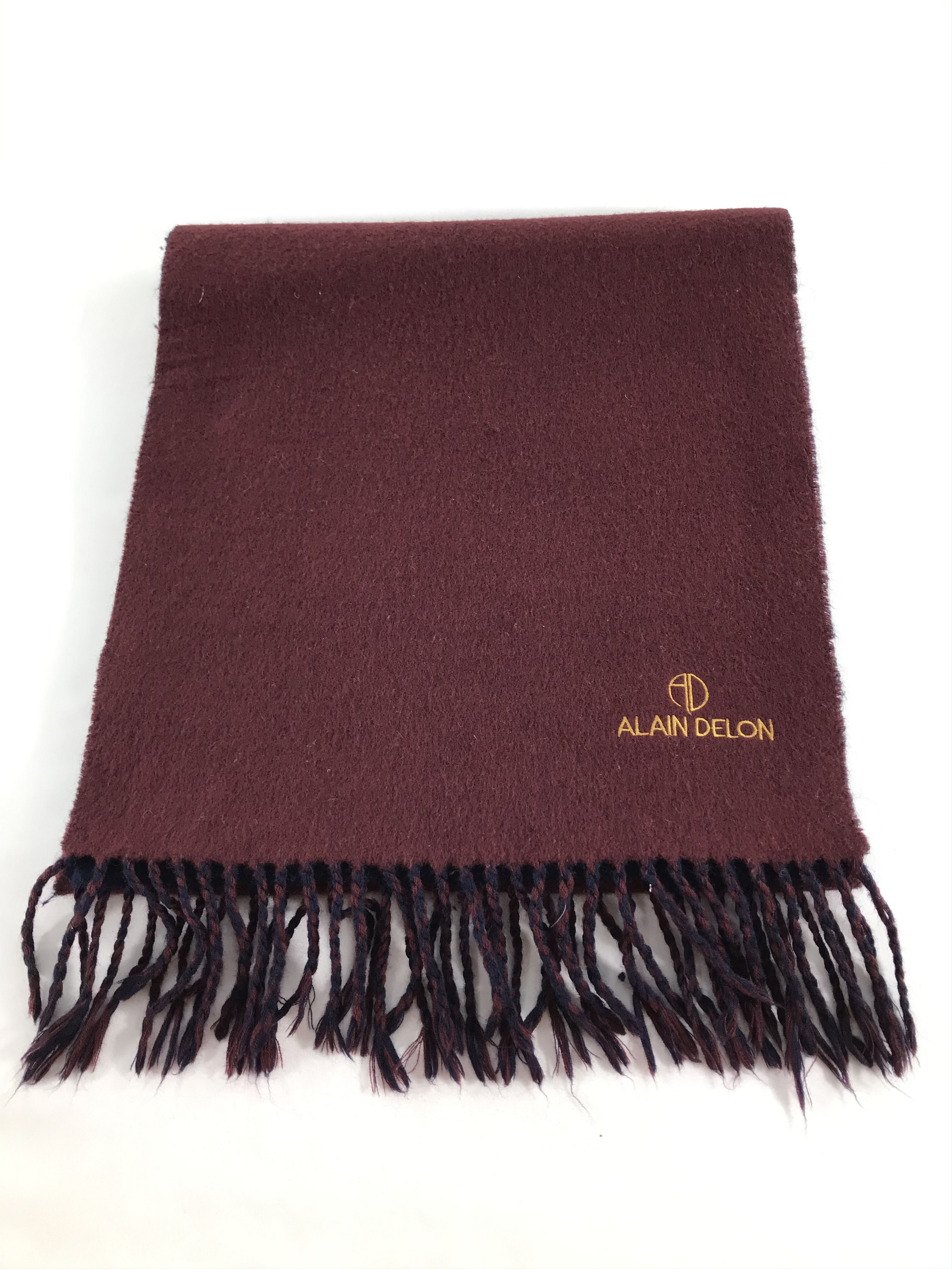 ALAIN DELON Alain Delon Wool Scarf Muffler V229 Size ONE SIZE - 2 Thumbnail
