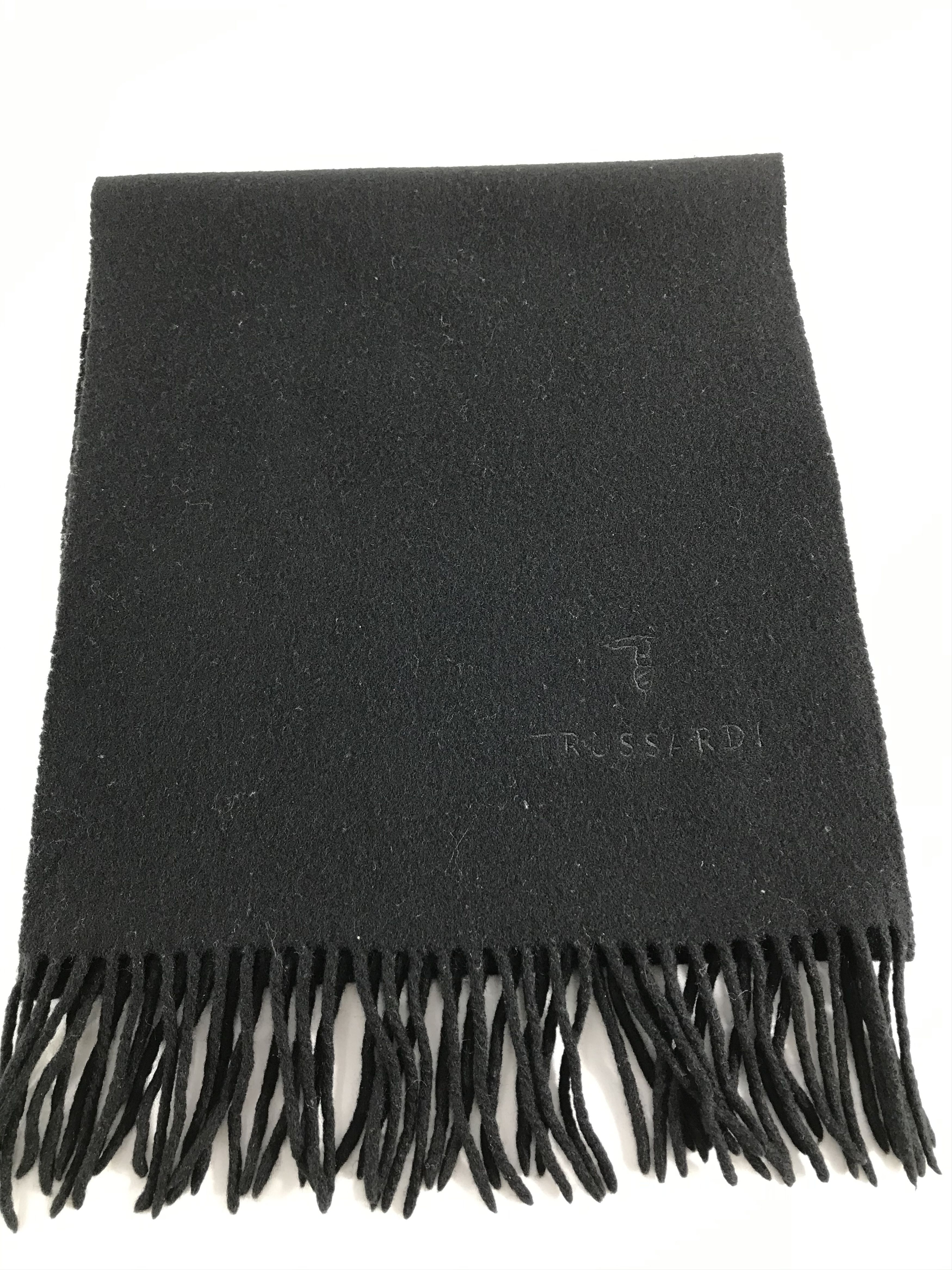 Trussardi Trussardi Wool Scarf Muffler Neck Wrap V221 Size ONE SIZE - 2 Thumbnail
