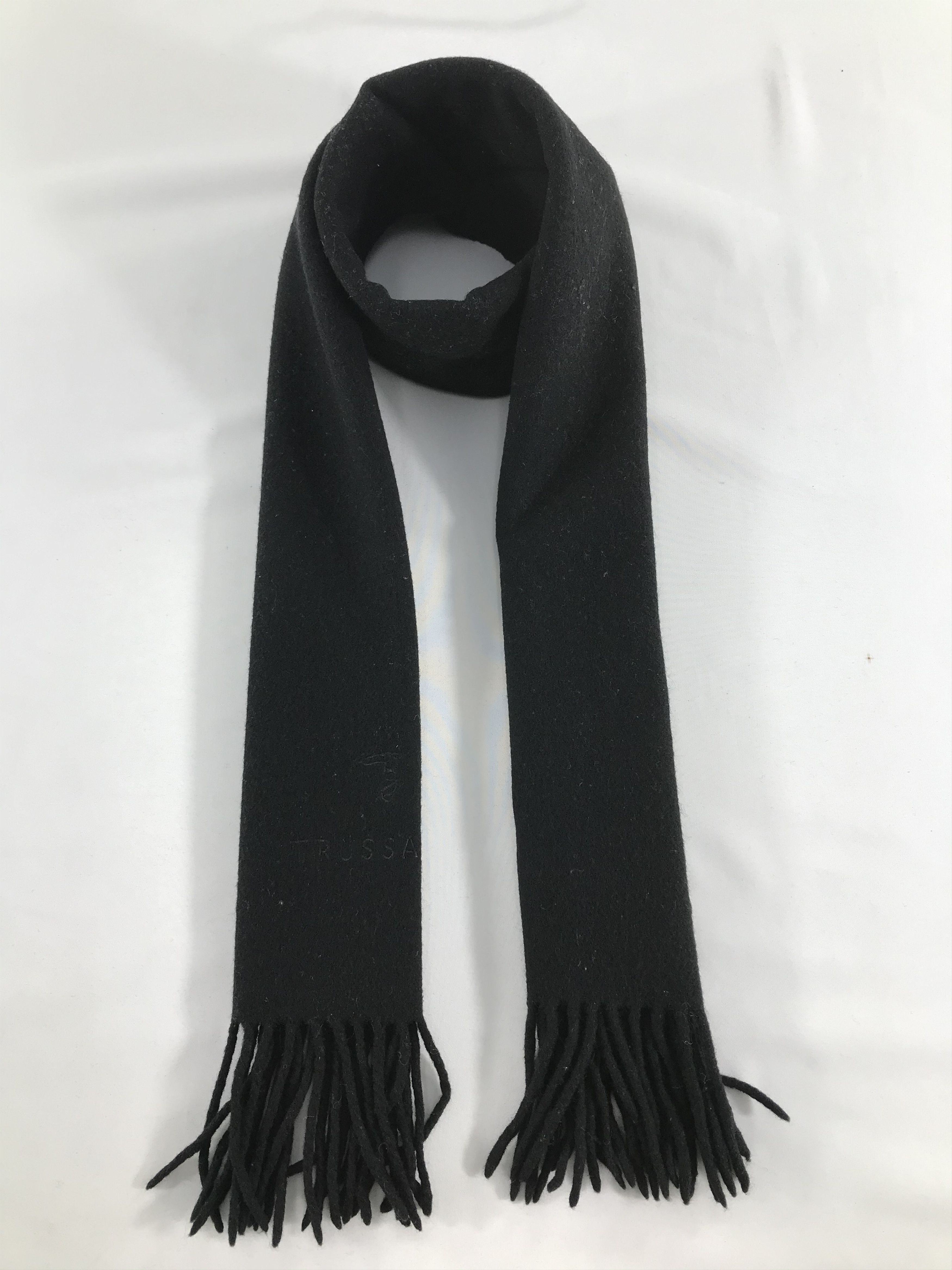 Trussardi Trussardi Wool Scarf Muffler Neck Wrap V221 Size ONE SIZE - 1 Thumbnail