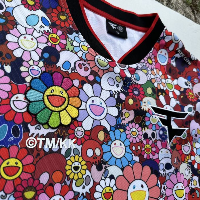 Takashi Murakami × FaZe Clan Jersey Tシャツ