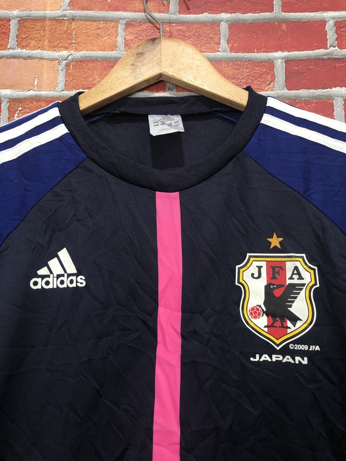 Adidas Adidas Japan JFA 2009 Jersey Size US L / EU 52-54 / 3 - 2 Thumbnail