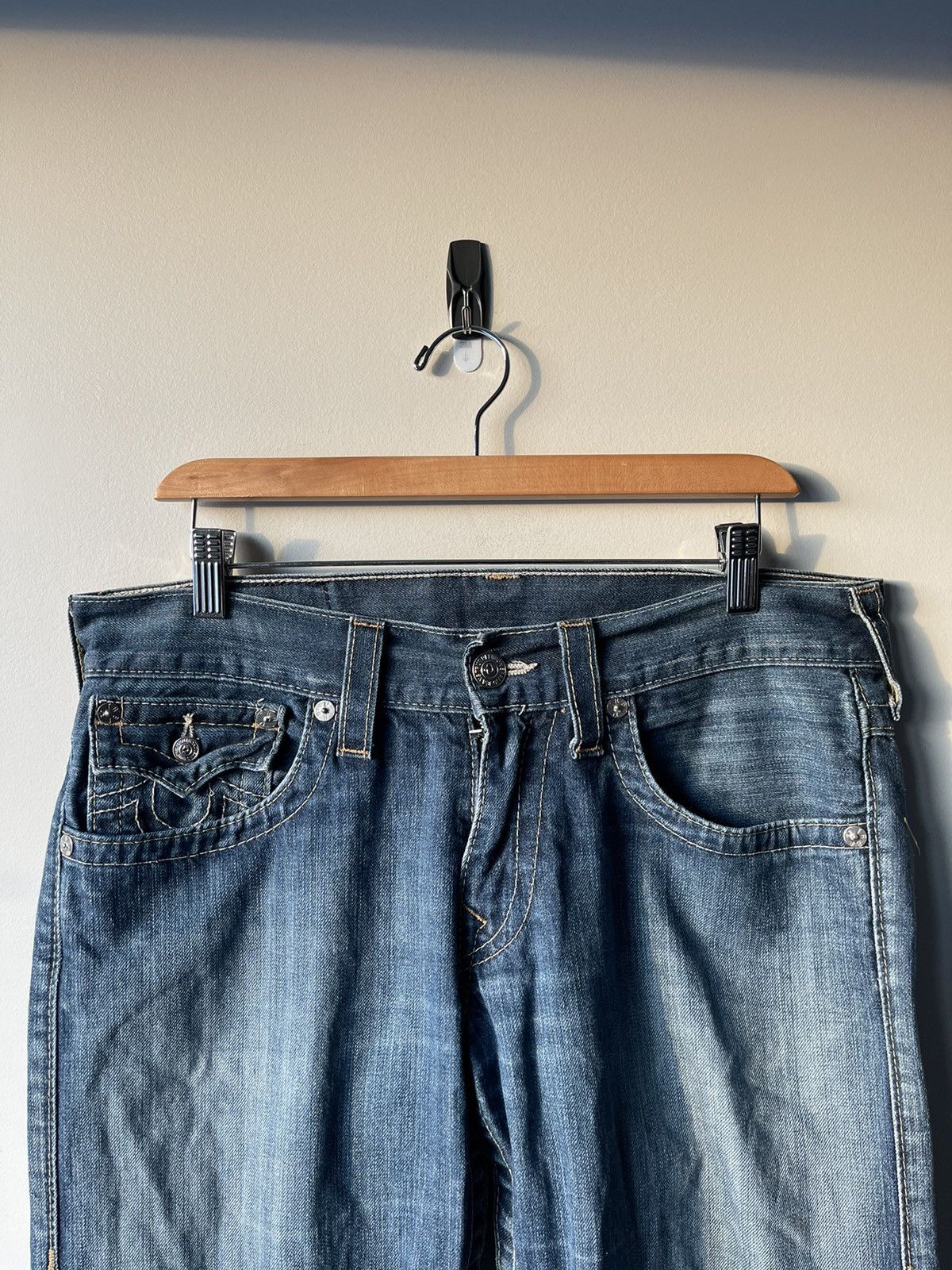 True Religion × Vintage Vintage Straight True Religion Jeans - Made In USA Size US 32 / EU 48 - 7 Thumbnail