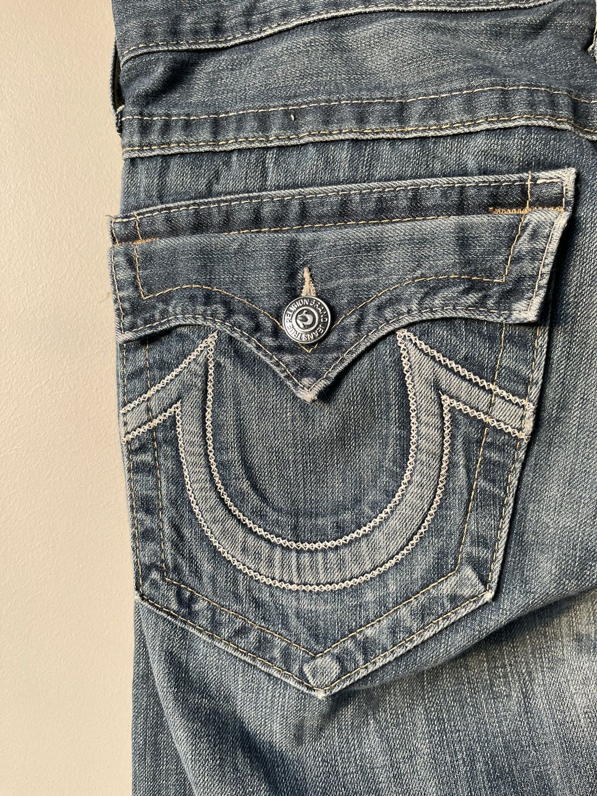 True Religion × Vintage Vintage Straight True Religion Jeans - Made In USA Size US 32 / EU 48 - 12 Thumbnail