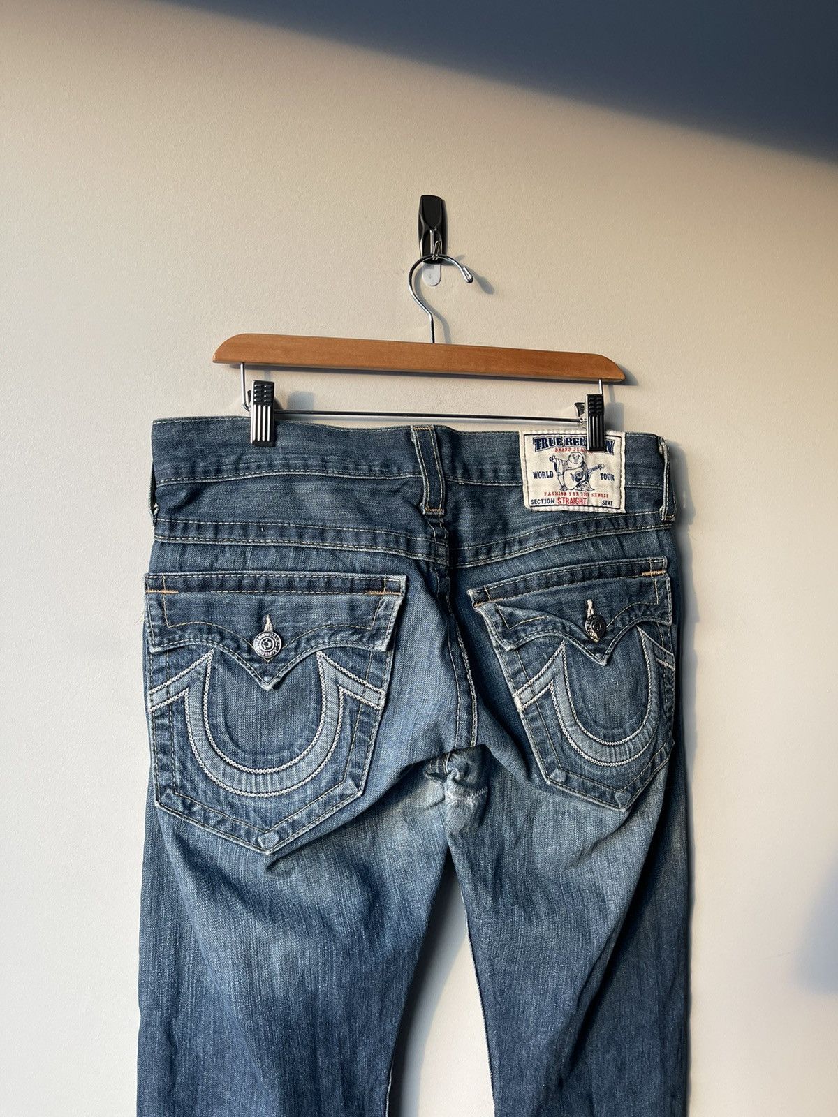 True Religion × Vintage Vintage Straight True Religion Jeans - Made In USA Size US 32 / EU 48 - 9 Thumbnail