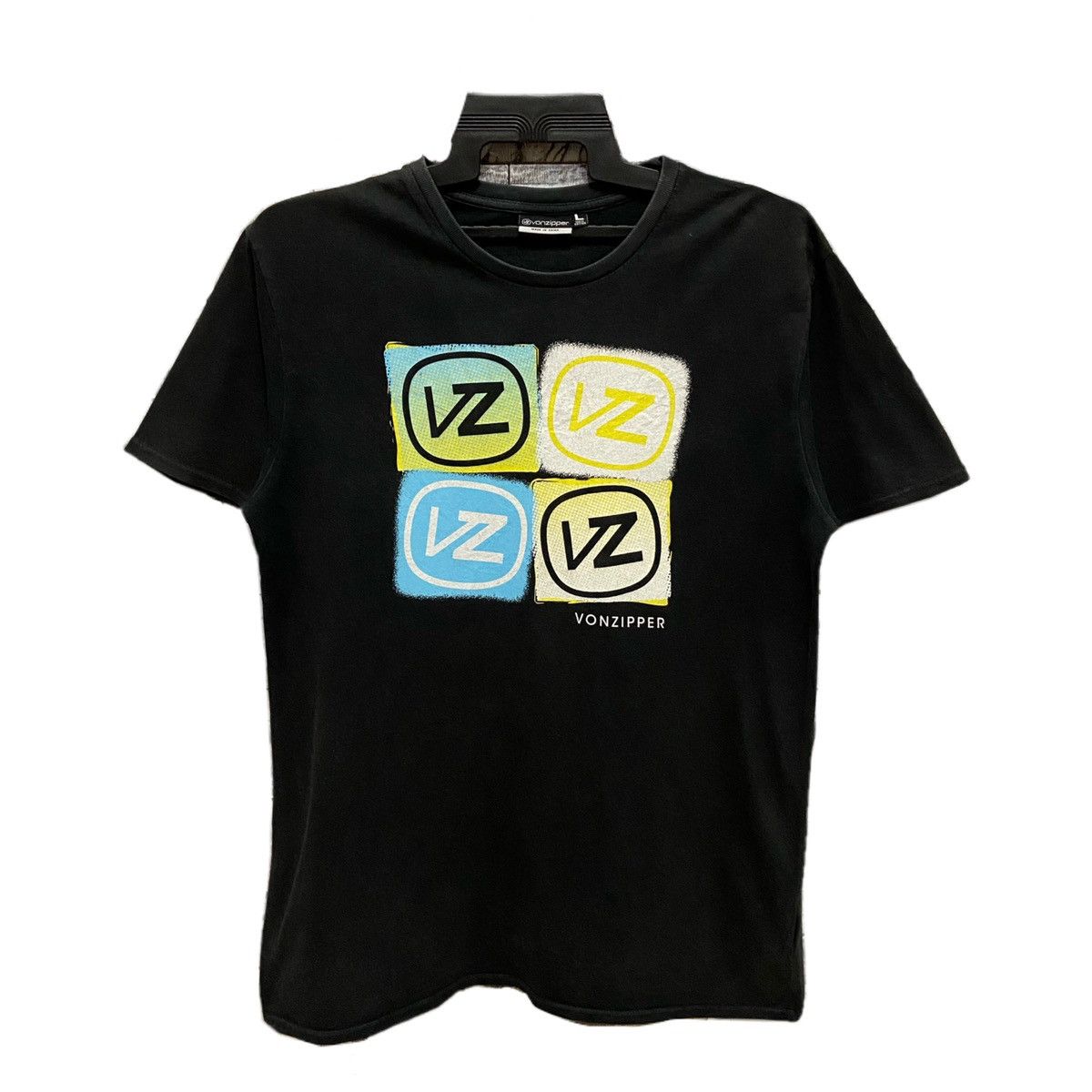 Vintage Vintage Von Zipper t shirt skateboard surf size L fit M Size US M / EU 48-50 / 2 - 1 Thumbnail