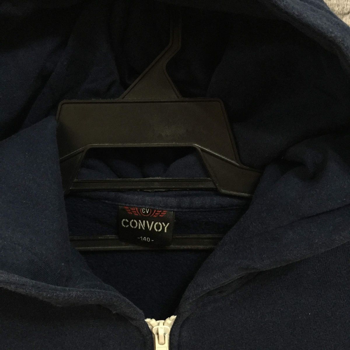 Vintage vintage Convoy hoodie logo embroidered size 140 kid fit S Size US S / EU 44-46 / 1 - 4 Thumbnail