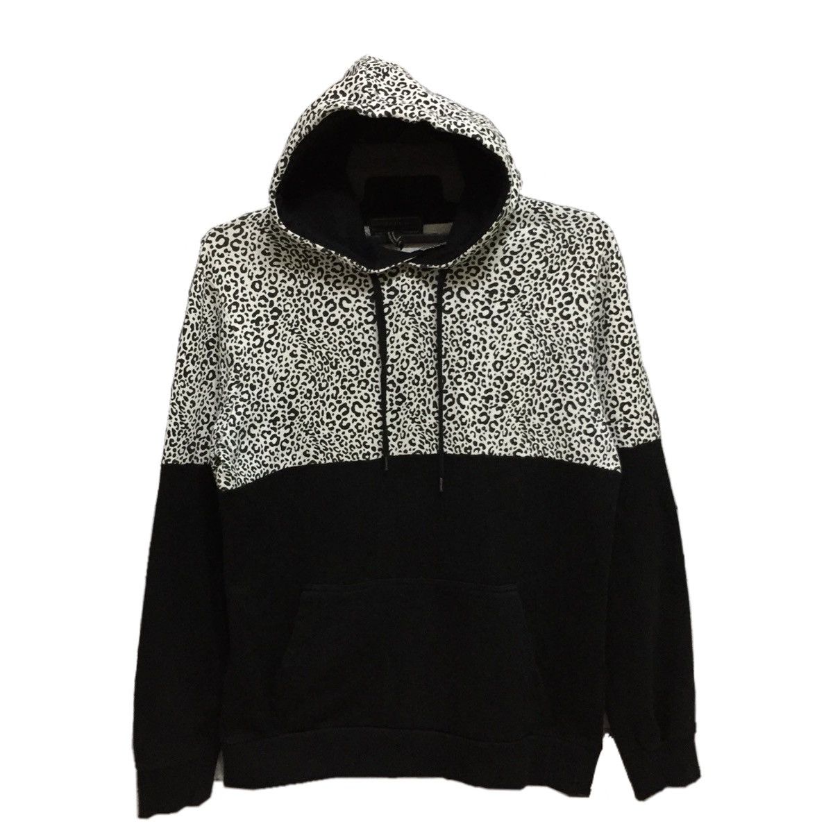 Vintage 21 Men hoodie polka dot streetwear hip hop size M