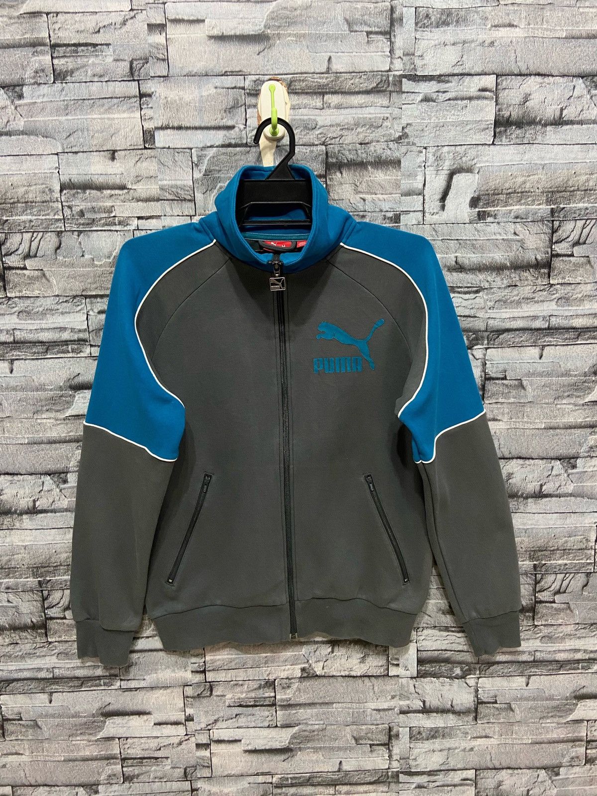 Puma Vintage Puma sweatshirt big logo Size US M / EU 48-50 / 2 - 2 Thumbnail
