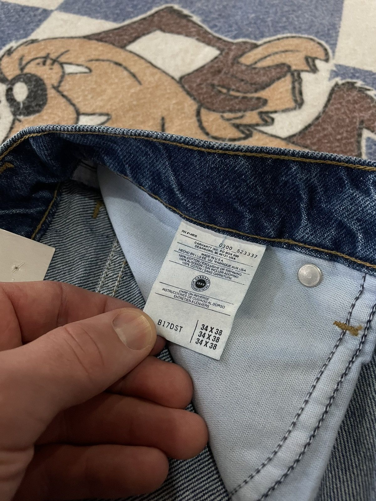 Carhartt Carhartt denim pants Size US 34 / EU 50 - 4 Thumbnail