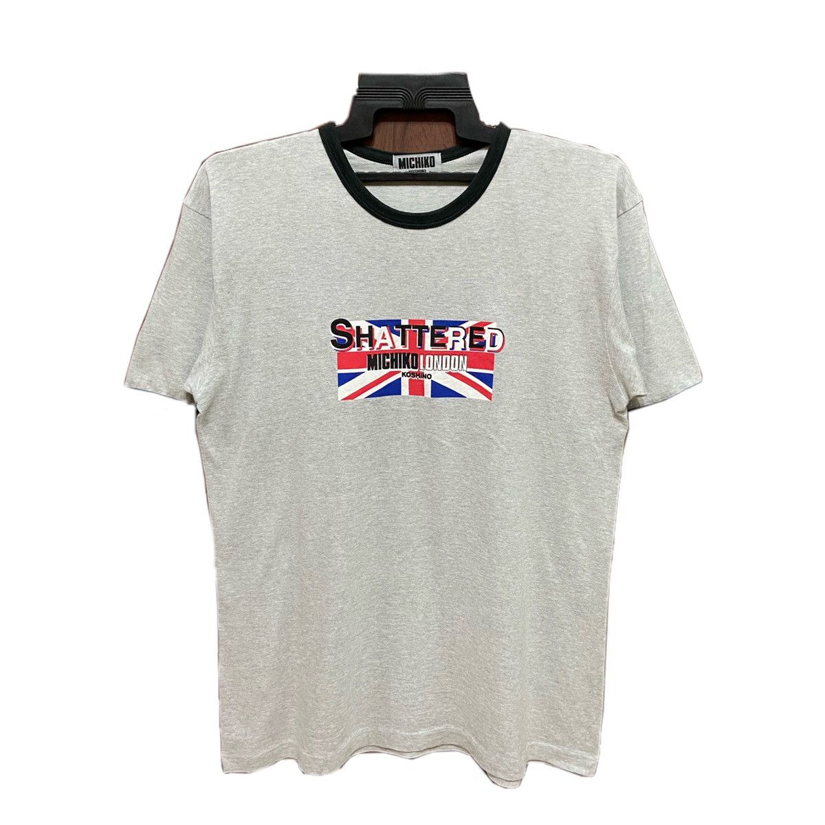 Michiko Koshino Vintage Michiko Koshino t shirt britain flag fit L Size US L / EU 52-54 / 3 - 1 Thumbnail