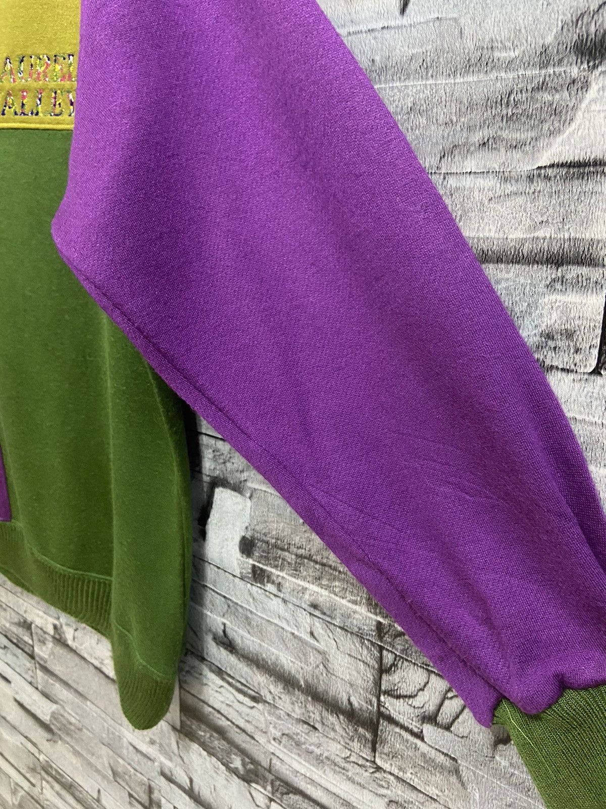 Vintage Vintage Laurel Valley sweatshirt embroidered patchwork Size US M / EU 48-50 / 2 - 6 Thumbnail