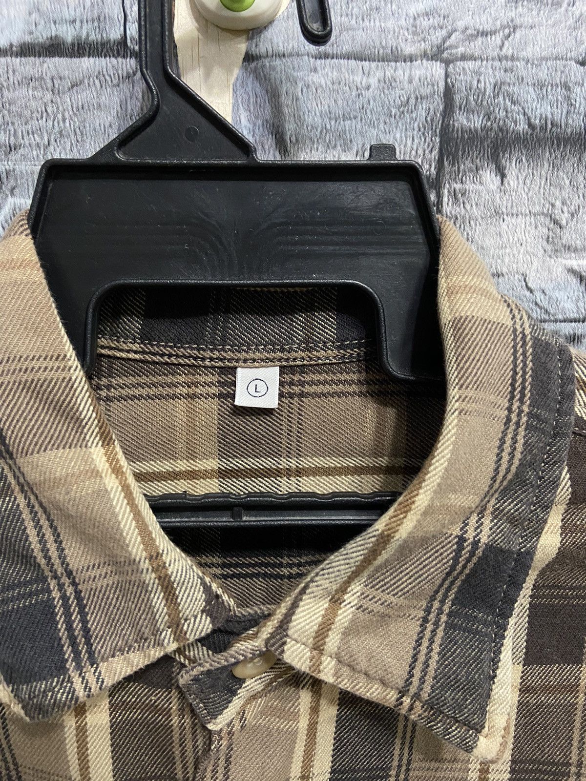 Flannel Vintage Flannel double pocket plaid design Size US L / EU 52-54 / 3 - 3 Thumbnail