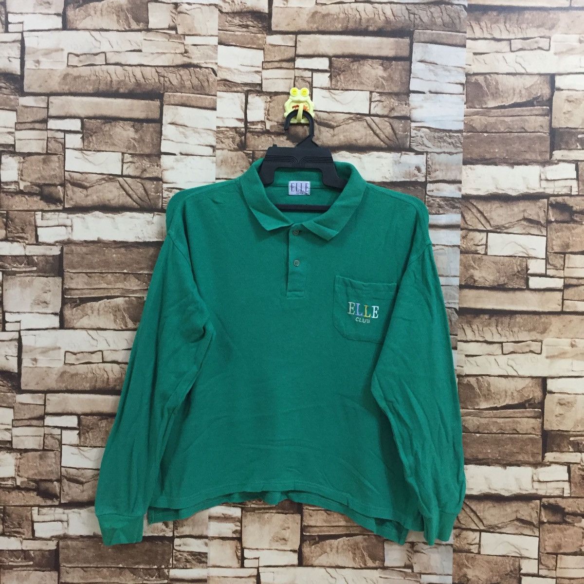 Vintage Vintage ELLE CLUB long sleeve t shirt size M green Size M / US 6-8 / IT 42-44 - 1 Thumbnail