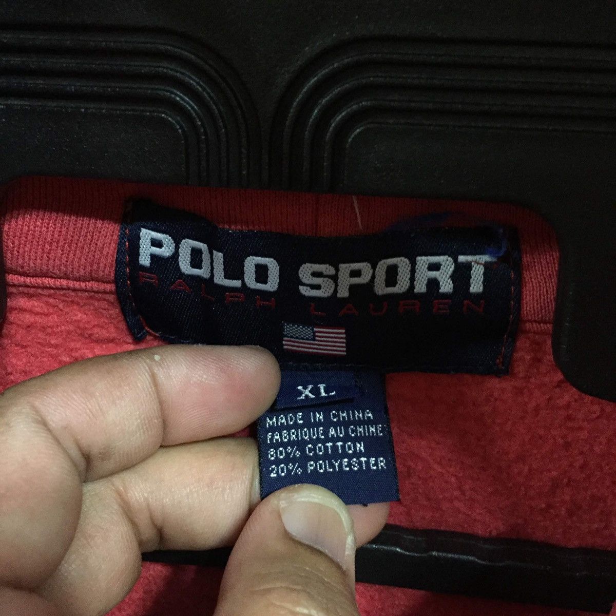 Polo Ralph Lauren Vintage Polo Sport Ralph Lauren hoodie small logo size XL Size US XL / EU 56 / 4 - 4 Thumbnail