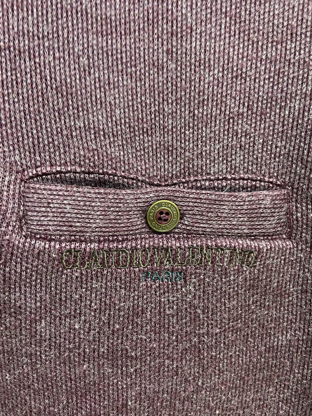 Valentino Vintage Claudio Valentino Paris sweatshirt small design Size US M / EU 48-50 / 2 - 3 Thumbnail