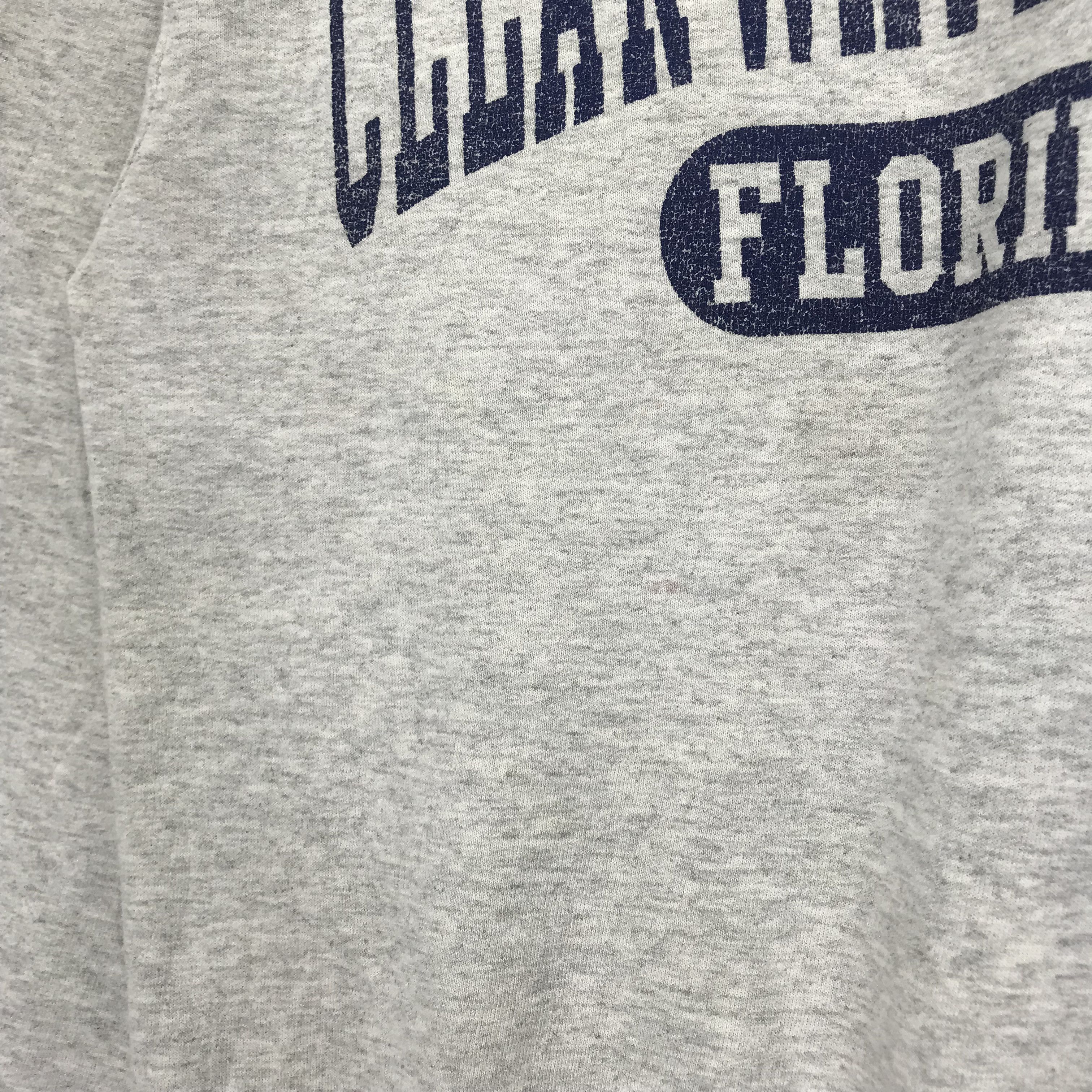 Jerzees Vintage Clear Water Beach Florida Sweatshirts Florida Beach Size US S / EU 44-46 / 1 - 7 Thumbnail