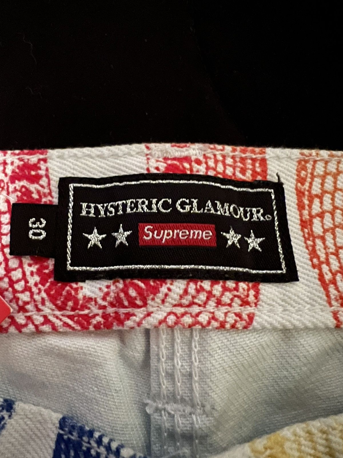 Hysteric Glamour × Supreme Supreme HYSTERIC GLAMOUR Snake Double Knee Denim Pants Size US 30 / EU 46 - 3 Thumbnail