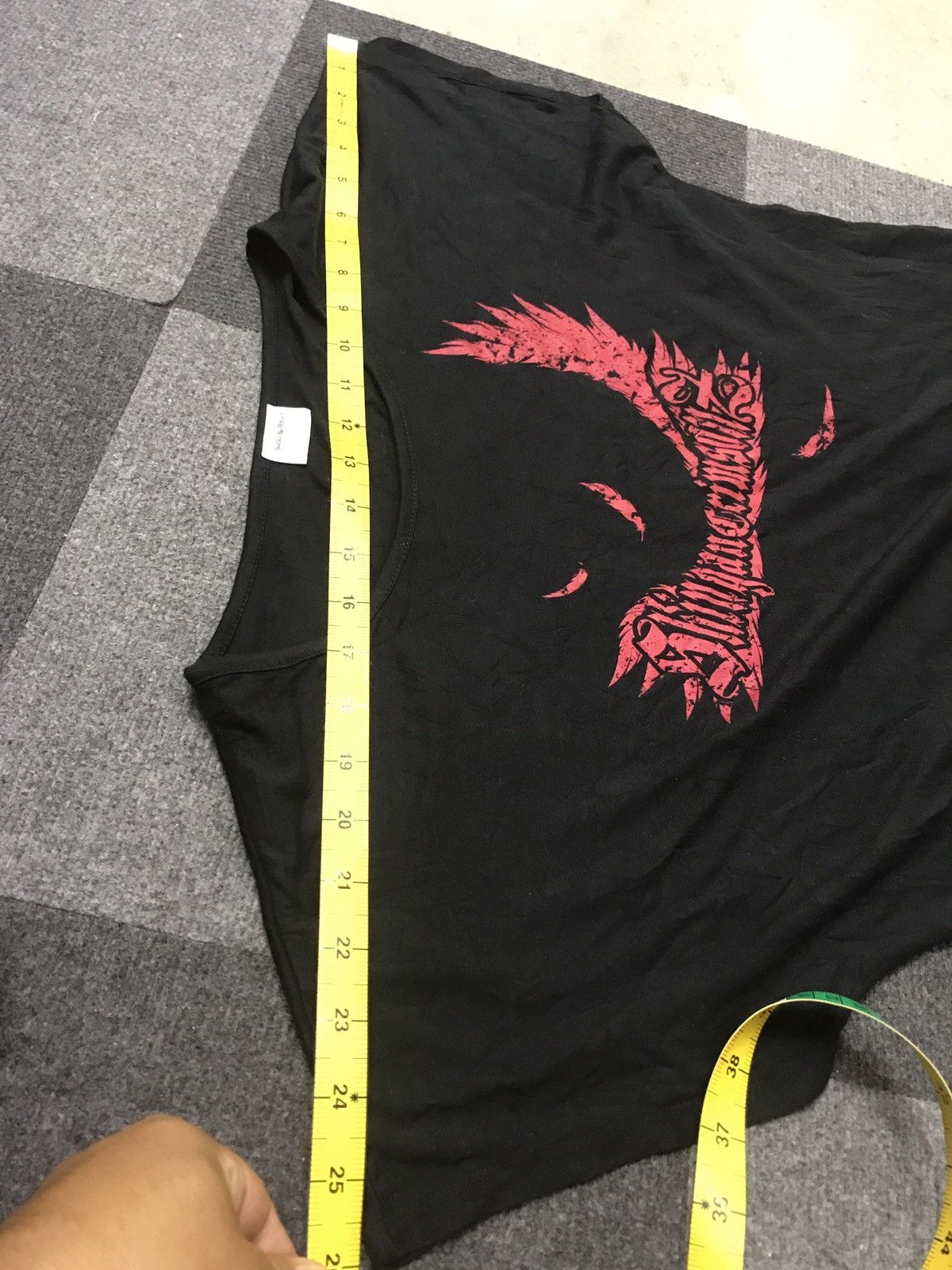 Band Tees × Japanese Brand × Seditionaries Shingan CrimsonZ Japan Band Anime Sleeveless Shirt Size M / US 6-8 / IT 42-44 - 4 Thumbnail