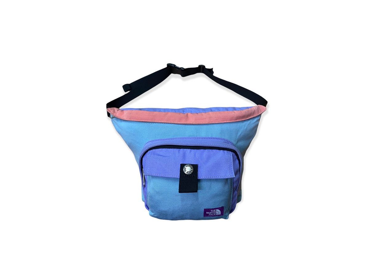 Nanamica The North Face THE NORTH FACE PURPLE LABEL NANAMICA MULTICOLOUR WAIST BAG Grailed