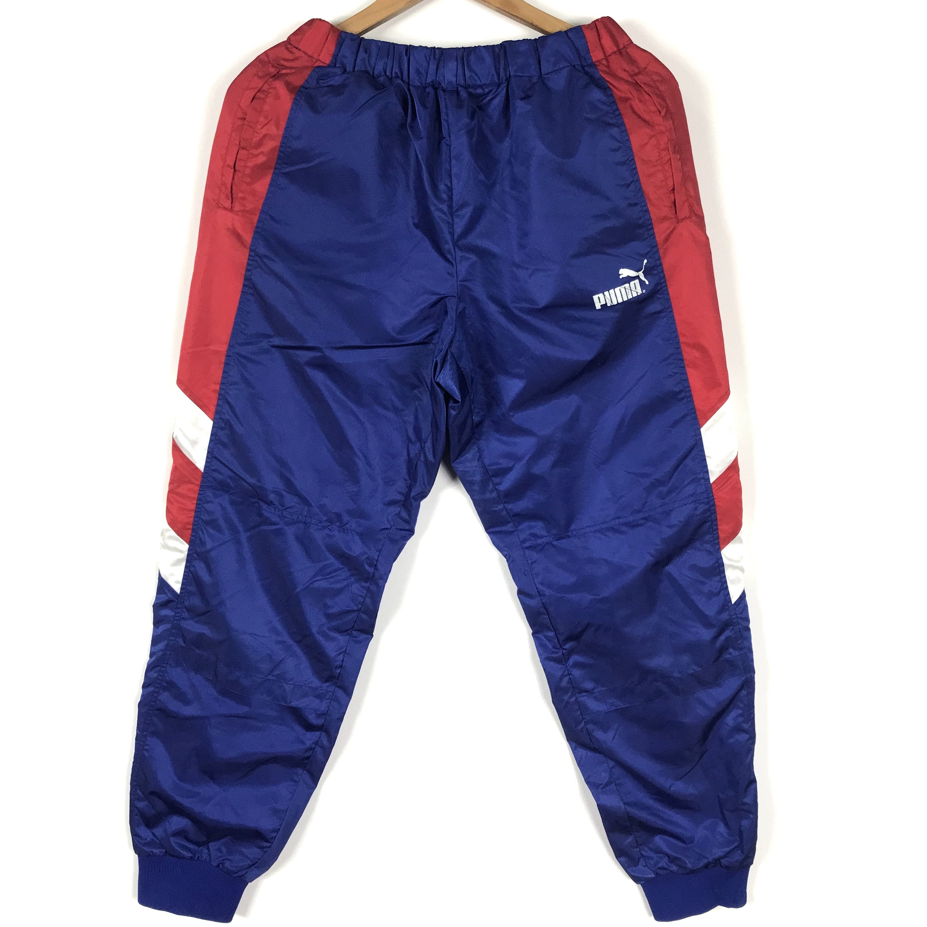 Puma PUMA STRIPES Side Tape Blue Sweatpants / Track Pants Size US 31 - 1 Thumbnail