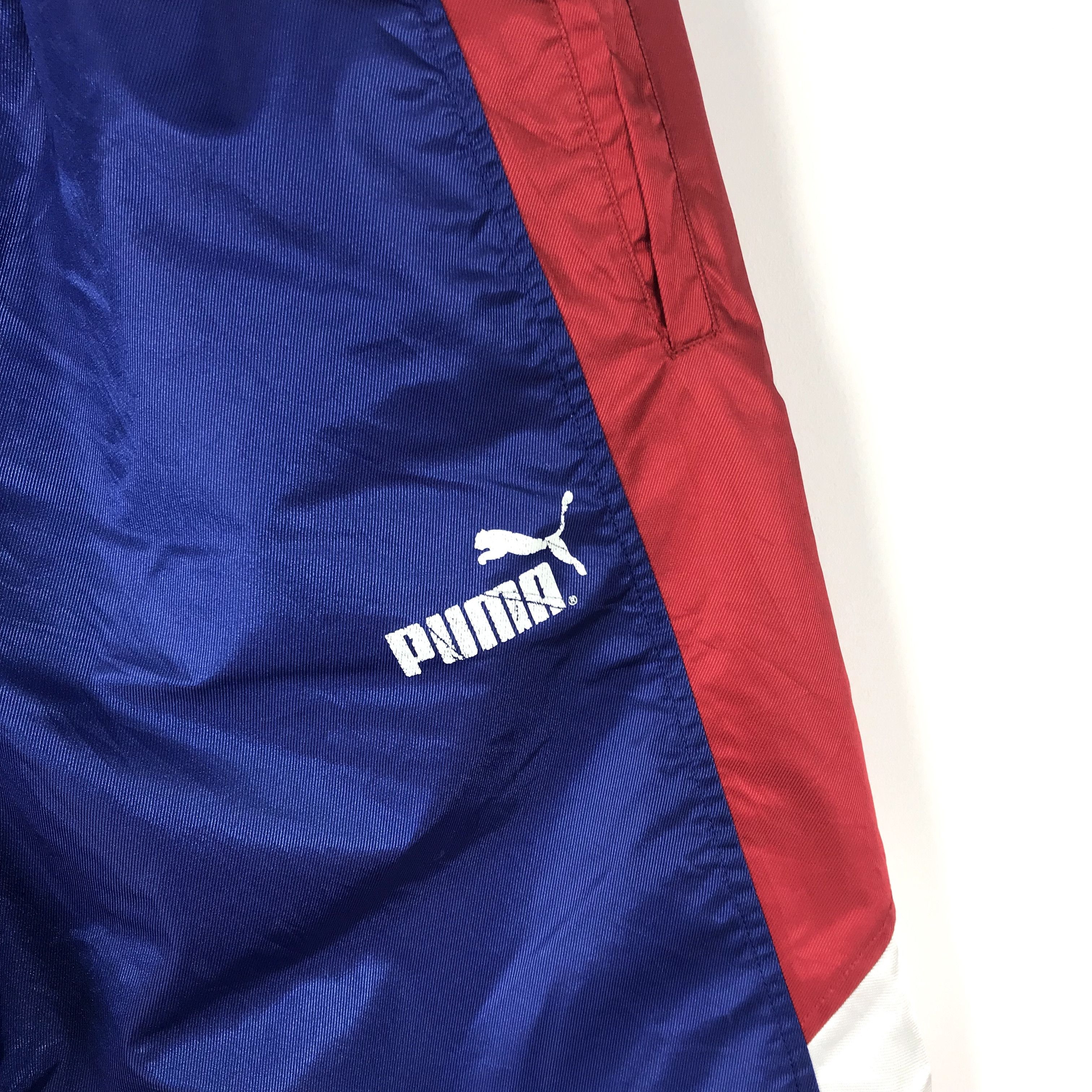 Puma PUMA STRIPES Side Tape Blue Sweatpants / Track Pants Size US 31 - 2 Thumbnail