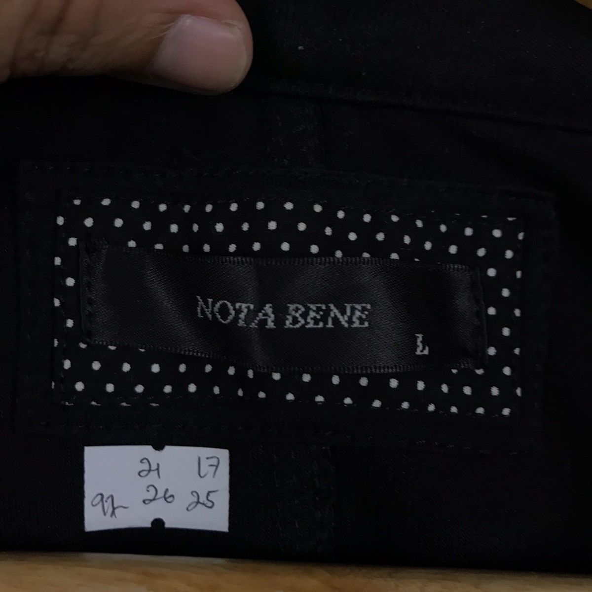 14th Addiction Nota Bene Black Punk Japan Style Jacket Size US M / EU 48-50 / 2 - 12 Thumbnail