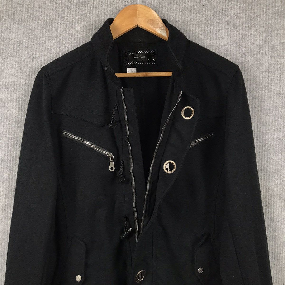 14th Addiction Nota Bene Black Punk Japan Style Jacket Size US M / EU 48-50 / 2 - 10 Thumbnail