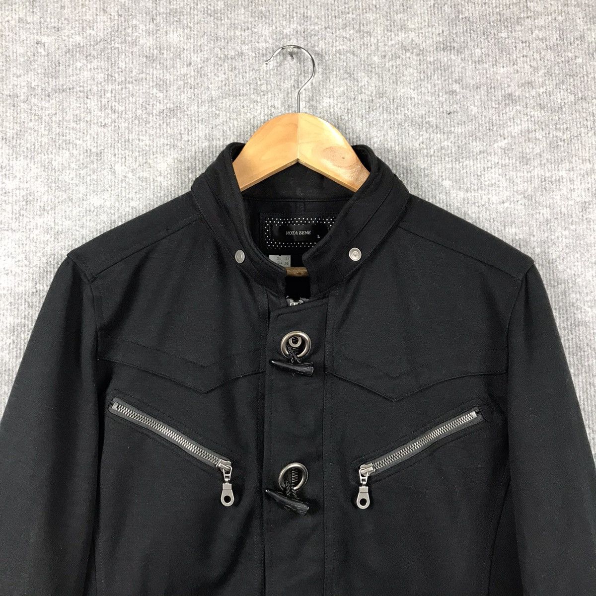14th Addiction Nota Bene Black Punk Japan Style Jacket Size US M / EU 48-50 / 2 - 2 Thumbnail