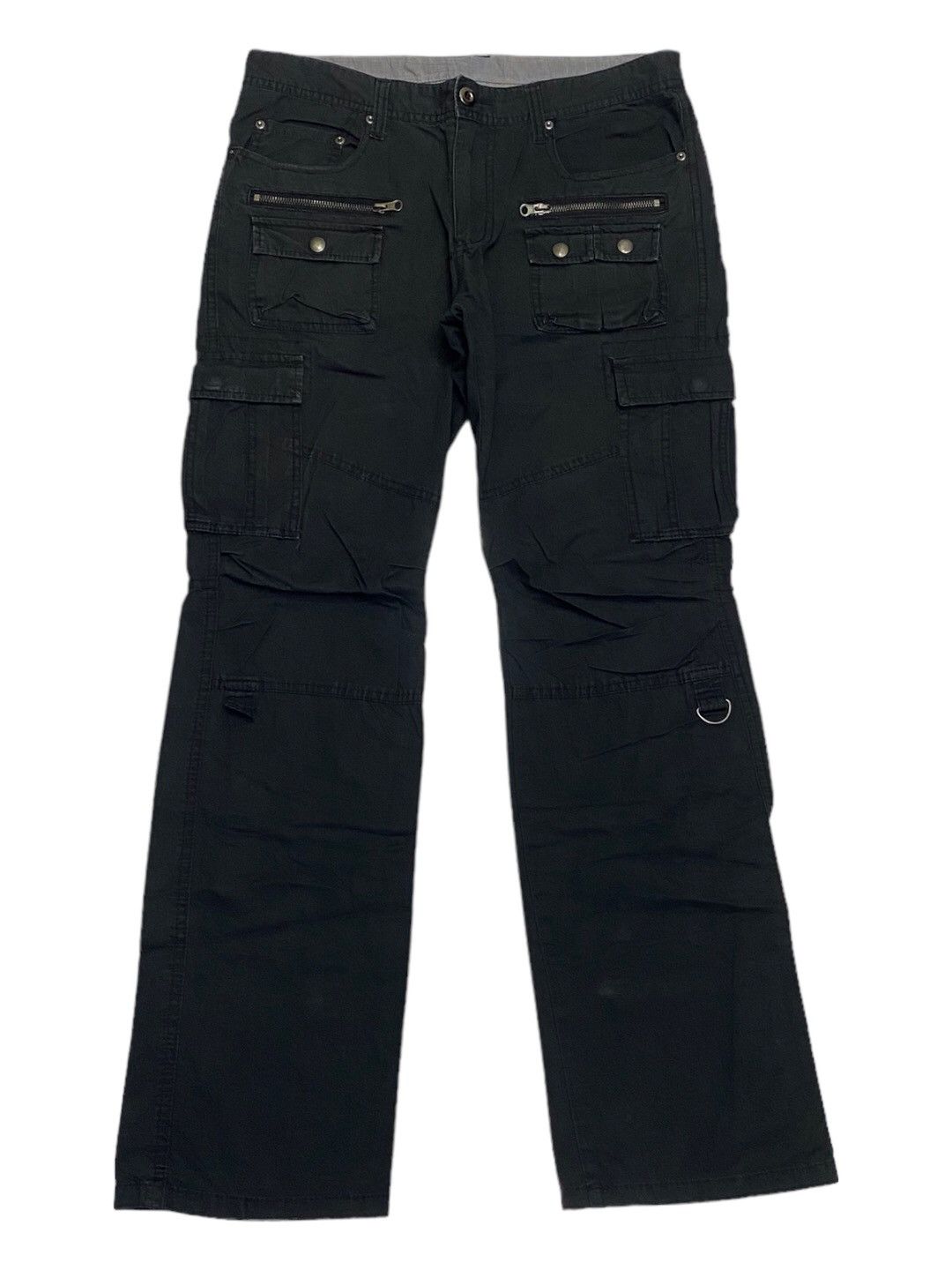 Designer 🔥JAPAN BONDAGE MULTI ZIPPER POCKET PARACHUTE TACTICAL PANTS Size US 34 / EU 50 - 1 Thumbnail