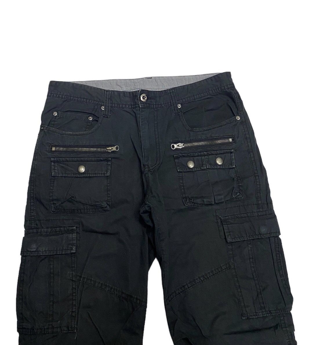 Designer 🔥JAPAN BONDAGE MULTI ZIPPER POCKET PARACHUTE TACTICAL PANTS Size US 34 / EU 50 - 7 Thumbnail