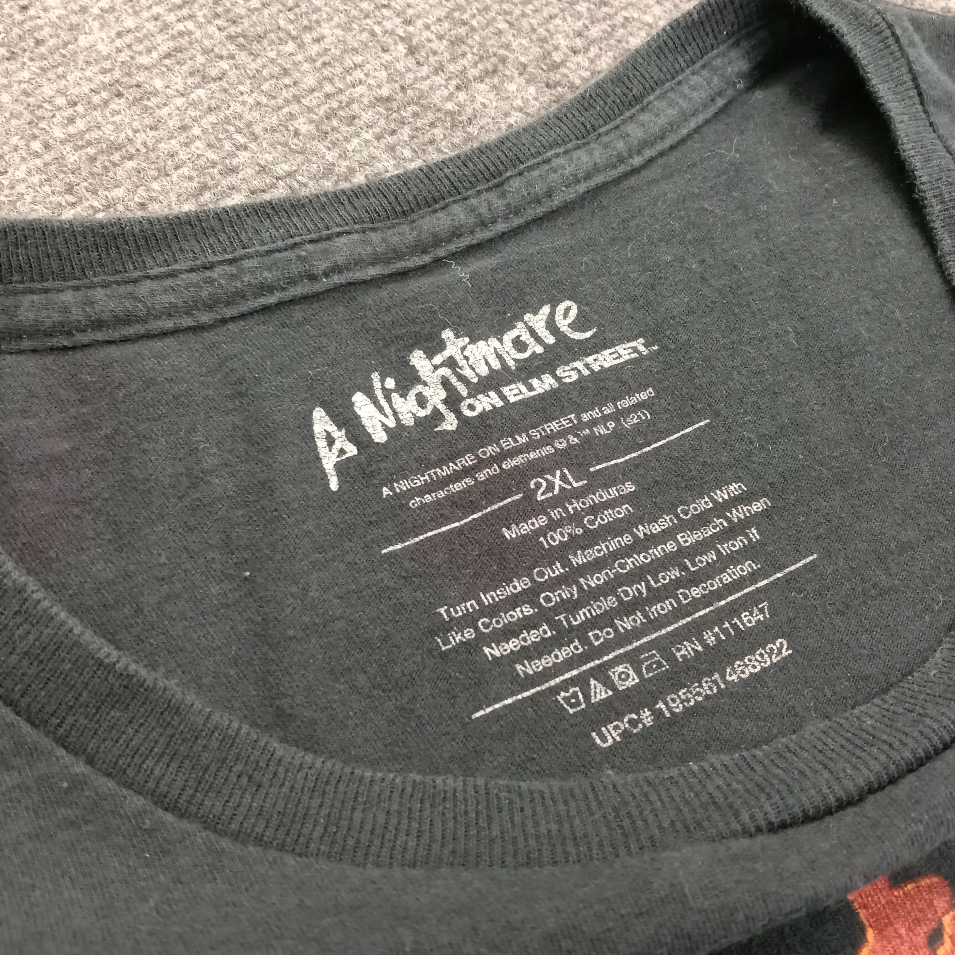 Vintage A Nightmare On ELM Street American Horror Movie Tees Size US XXL / EU 58 / 5 - 4 Thumbnail