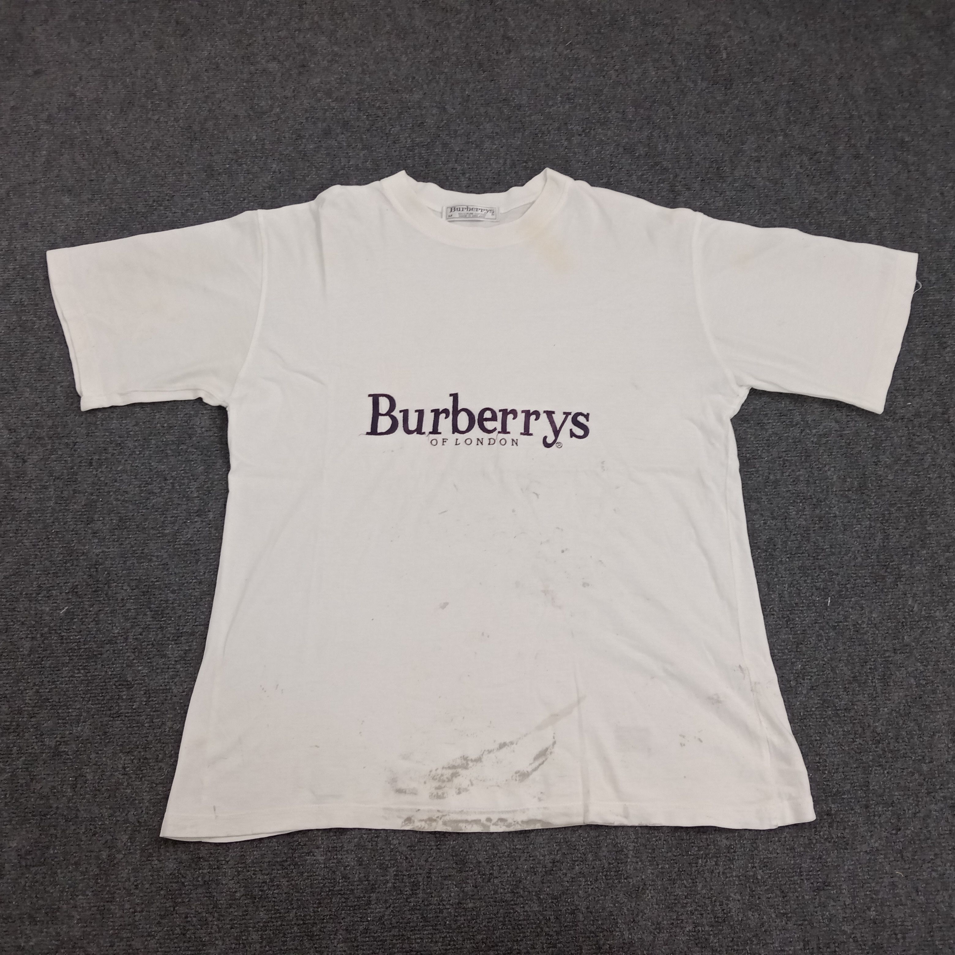 BURBERRY Embroidery Design Tshirt