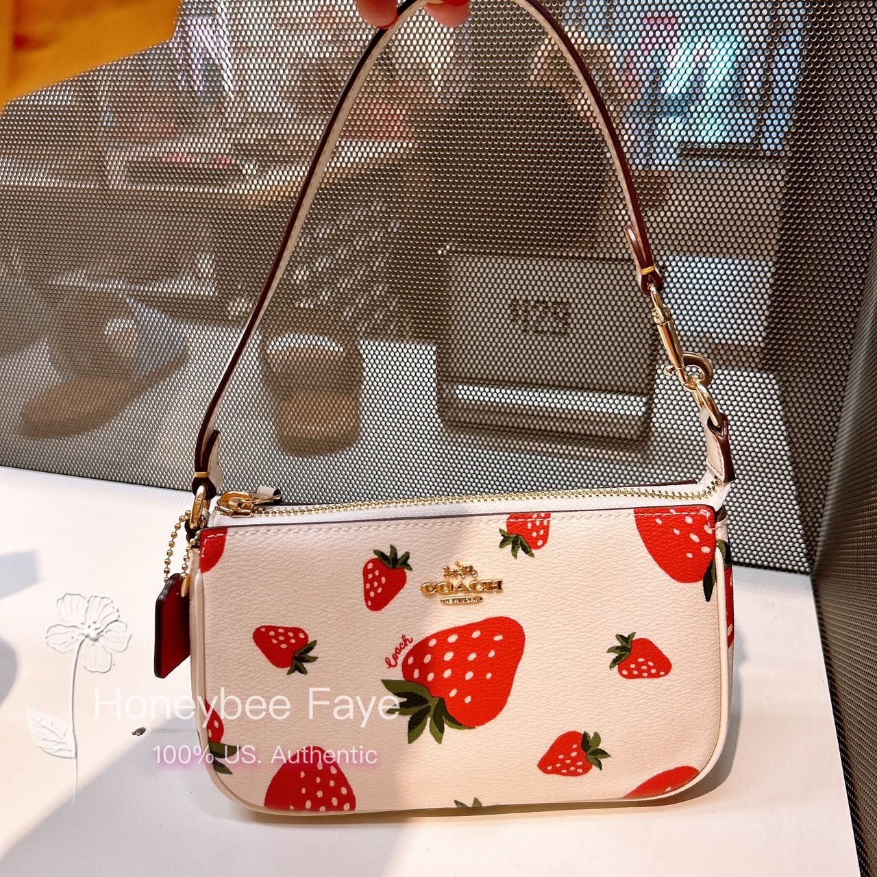 Coach Nolita 19 With Wild Strawberry Print CH533 | Grailed