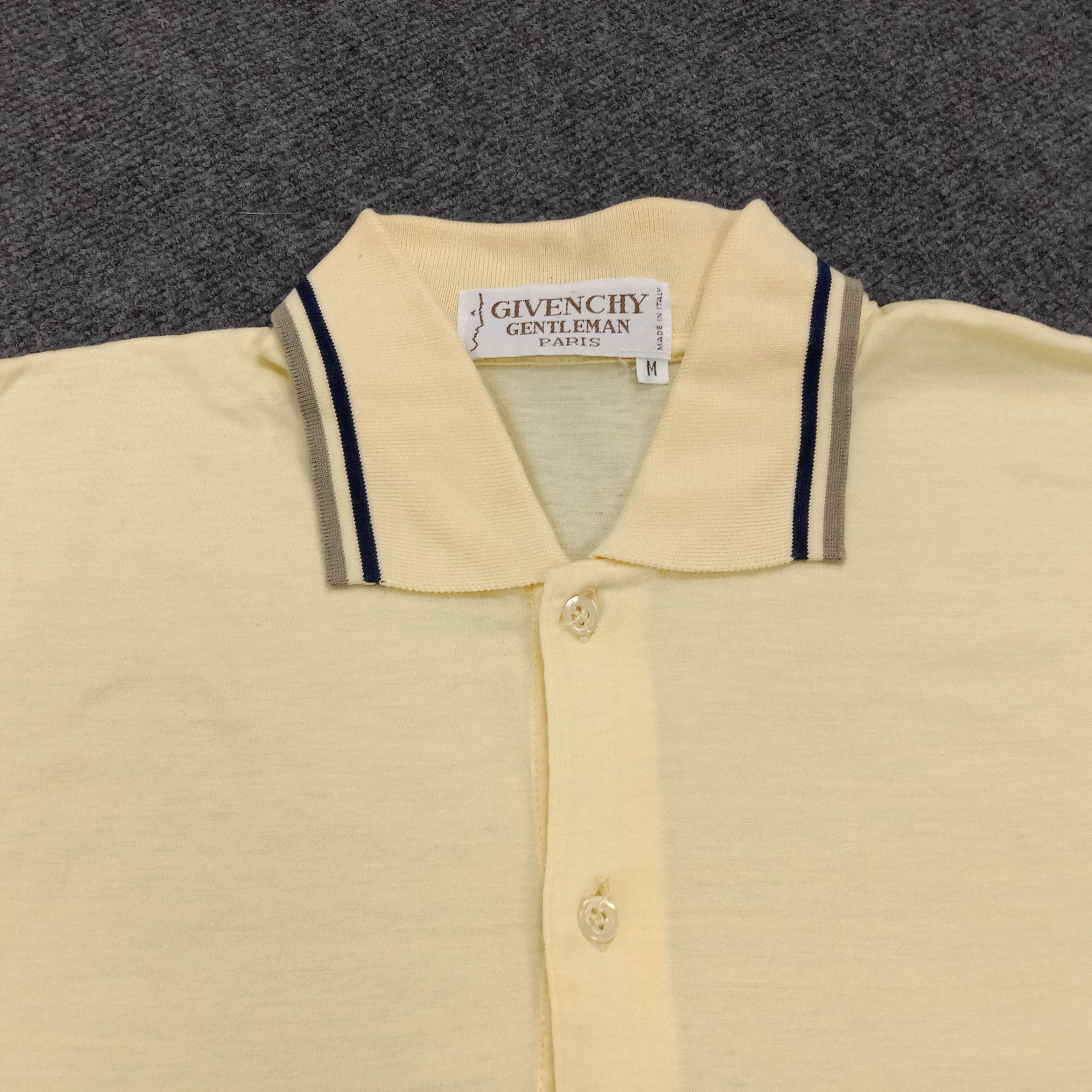 Givenchy × Vintage Givenchy Gentleman Italian Designer Polo Shirt Size US M / EU 48-50 / 2 - 3 Thumbnail