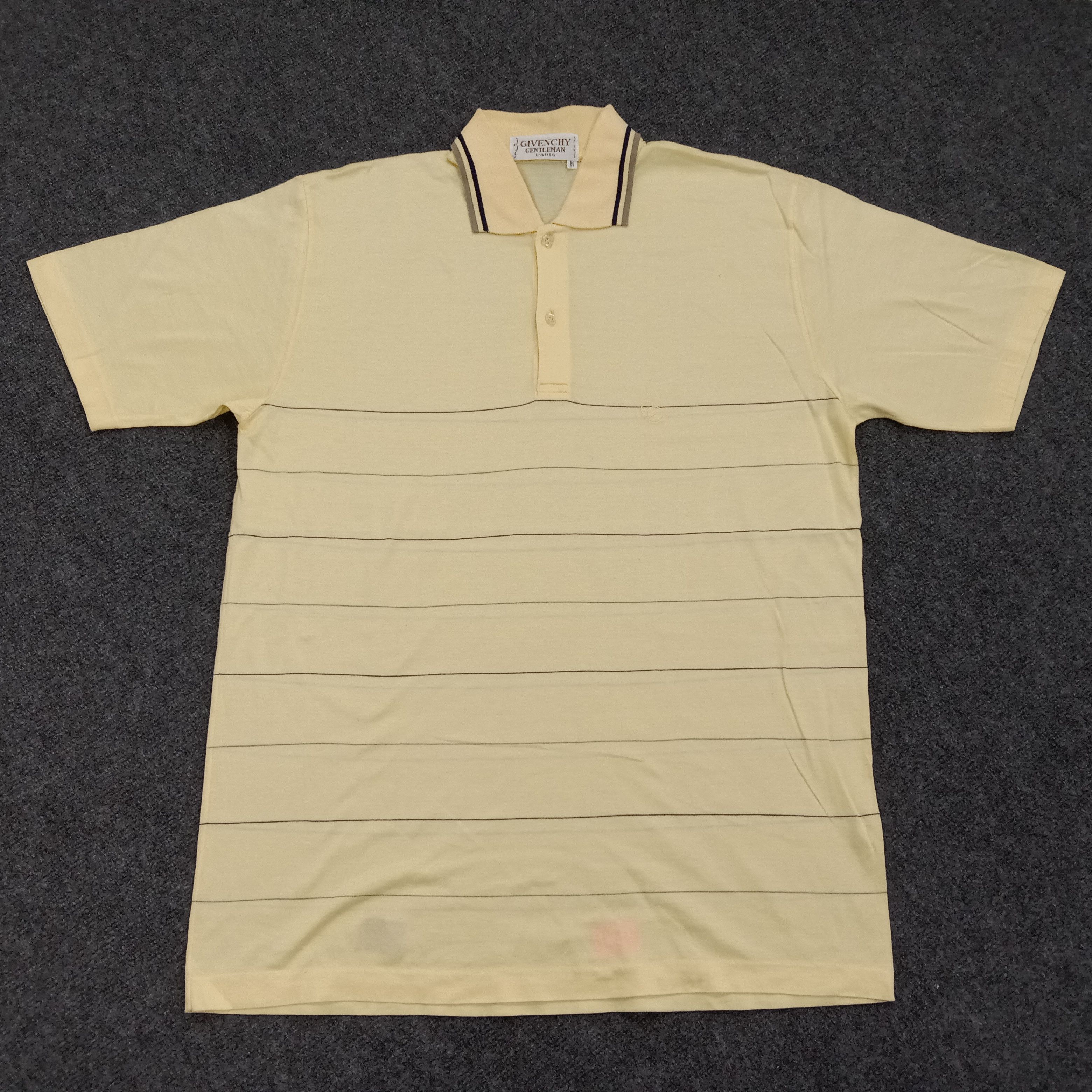 Givenchy × Vintage Givenchy Gentleman Italian Designer Polo Shirt Size US M / EU 48-50 / 2 - 1 Thumbnail
