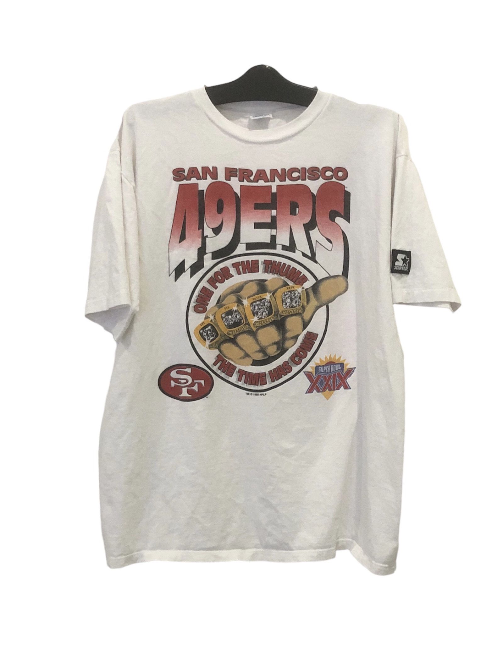 NFL Vintage Rare NFL San Francisco 49ERS Super Bowl XXIX Size US L / EU 52-54 / 3 - 1 Thumbnail