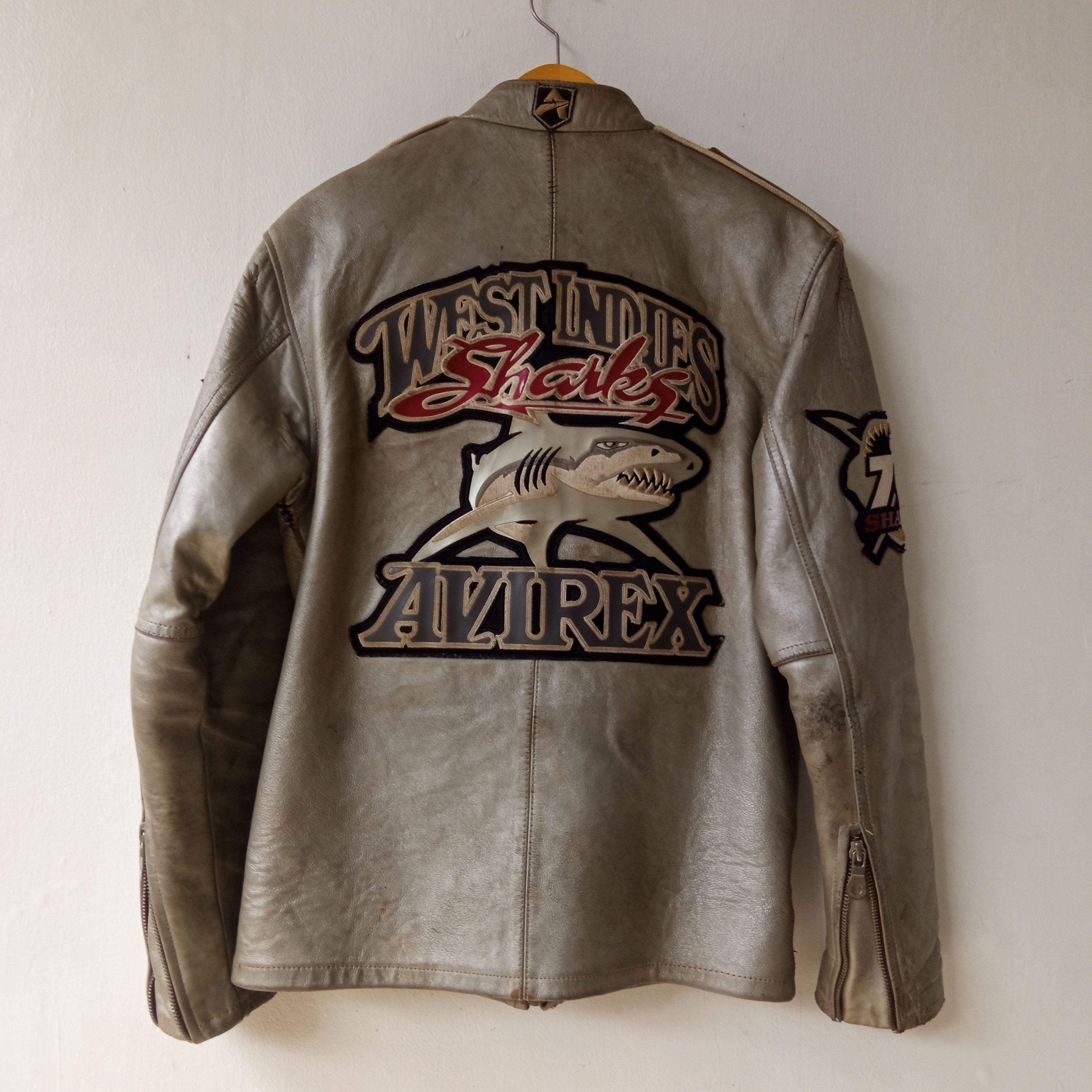 Avirex × Streetwear × Vintage Vintage Avirex West Indies Shark 