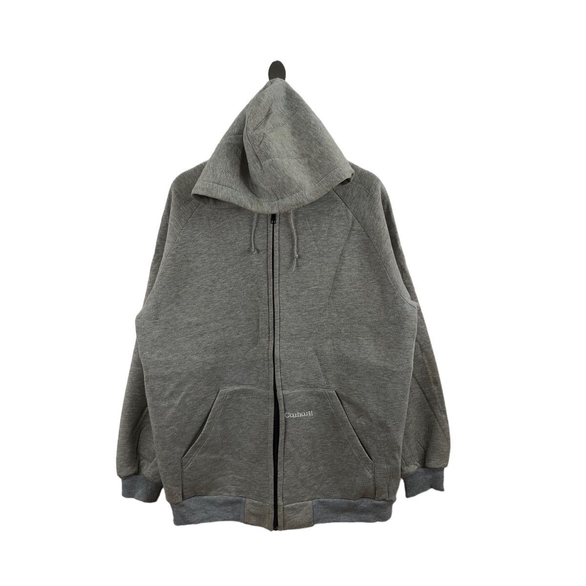 Carhartt Vintage CARHARTT Sweater Hoodies Small Logo Embroidery Size US L / EU 52-54 / 3 - 1 Thumbnail