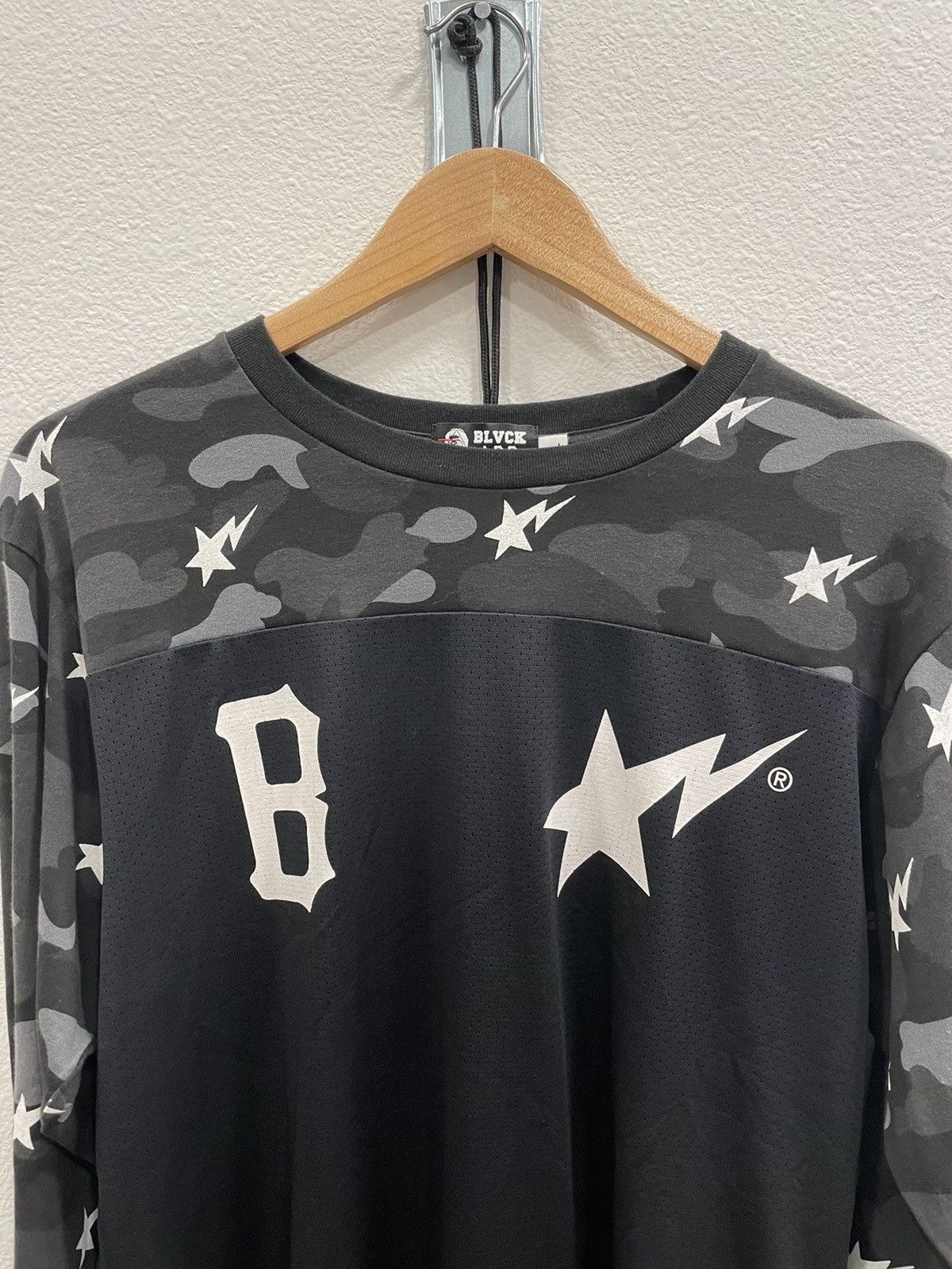 Bape × Black Scale BAPE Blvck Color Camo Long Sleeve Tee Size US L / EU 52-54 / 3 - 4 Thumbnail