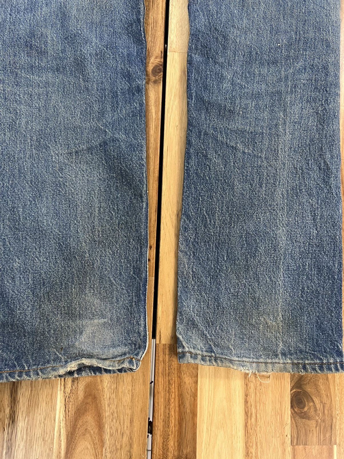 Levi's Vintage 80’s Levis 501 Small e Denim Jeans Size US 33 - 14 Thumbnail
