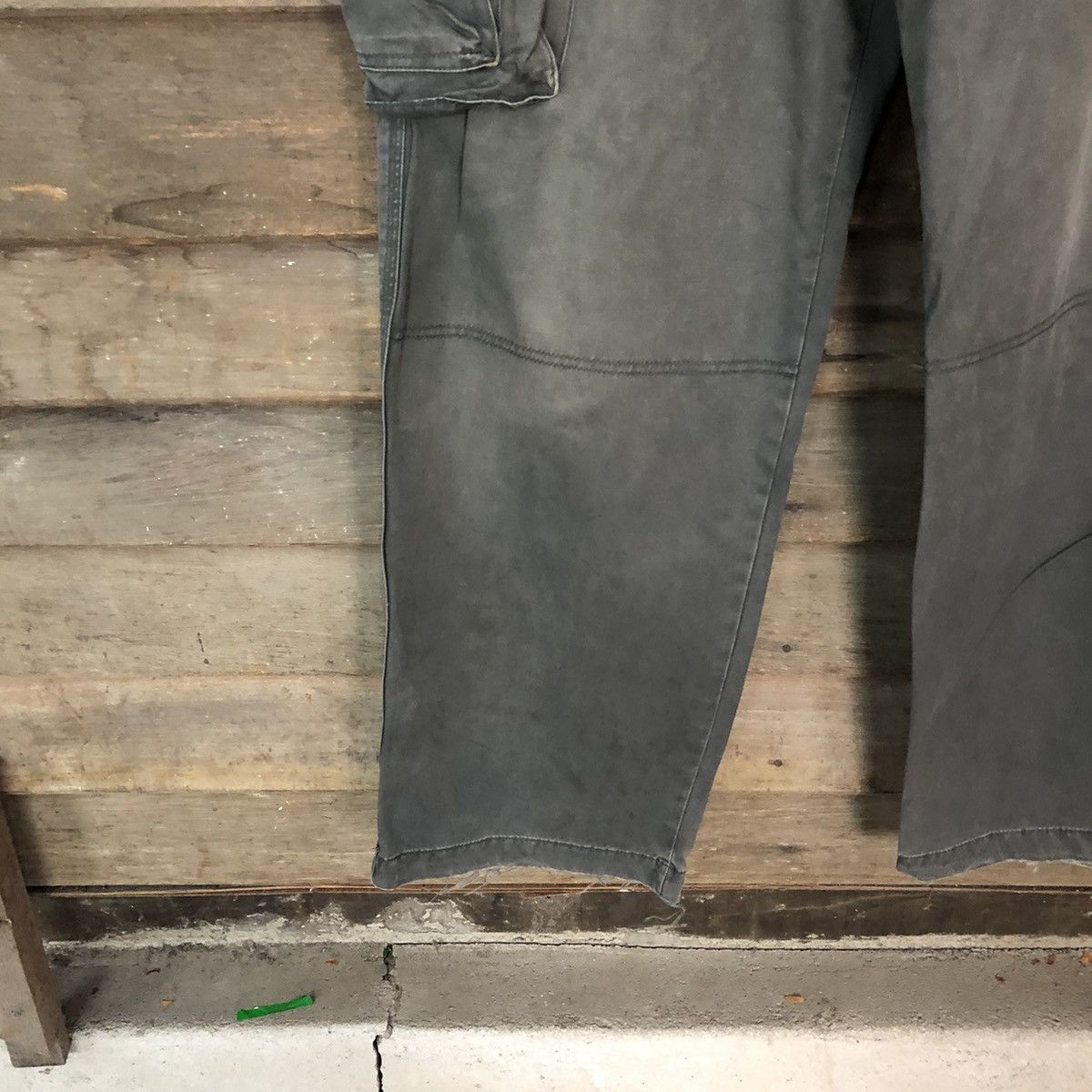 Vintage DL Vache Grey faded multi pocket tactical Cargo Pants #4504 Size US 34 / EU 50 - 8 Thumbnail