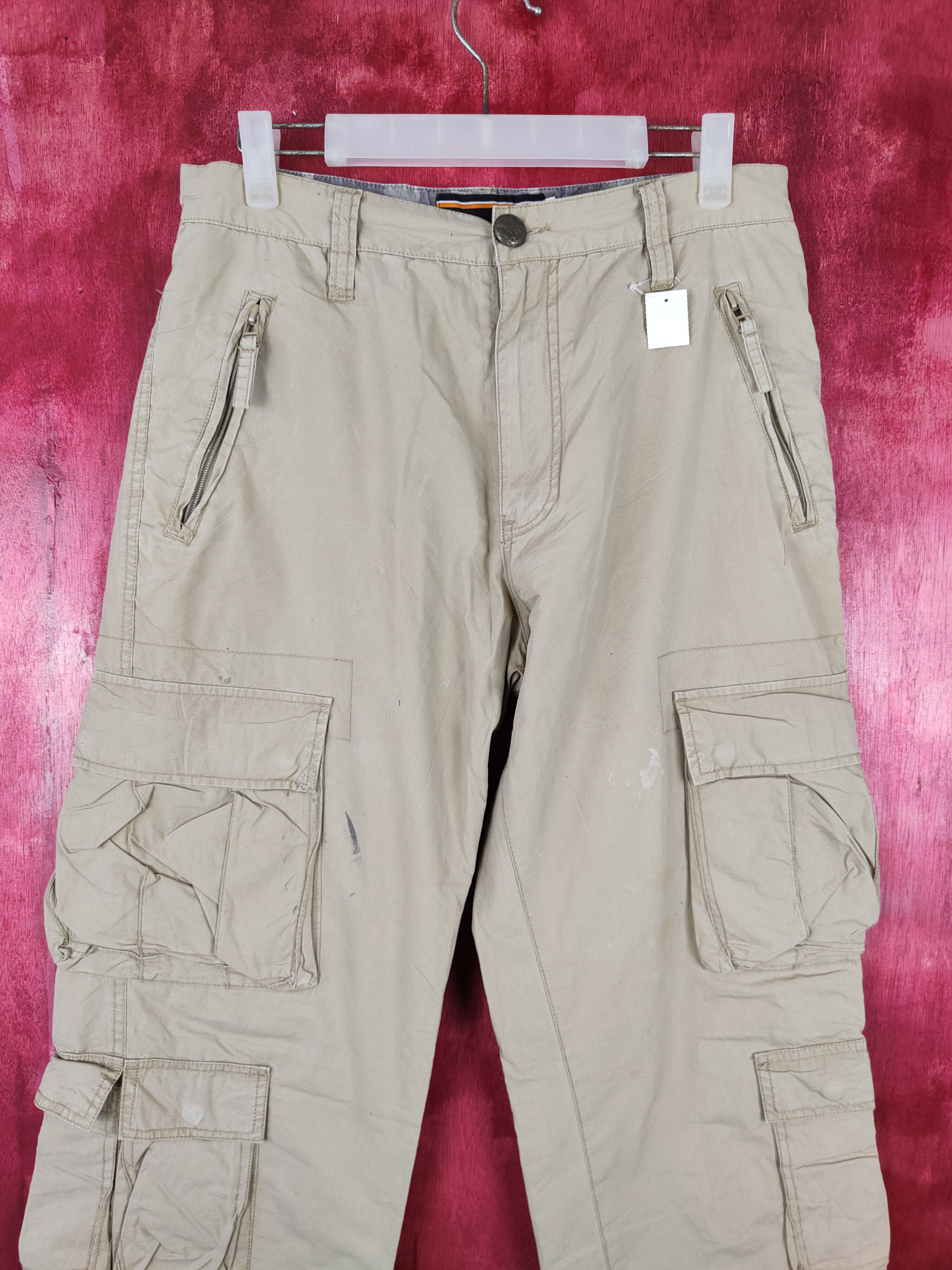 Grailed × Japanese Brand Town&Country brown multi pocket tactical cargo pants #S346 Size US 31 - 3 Thumbnail