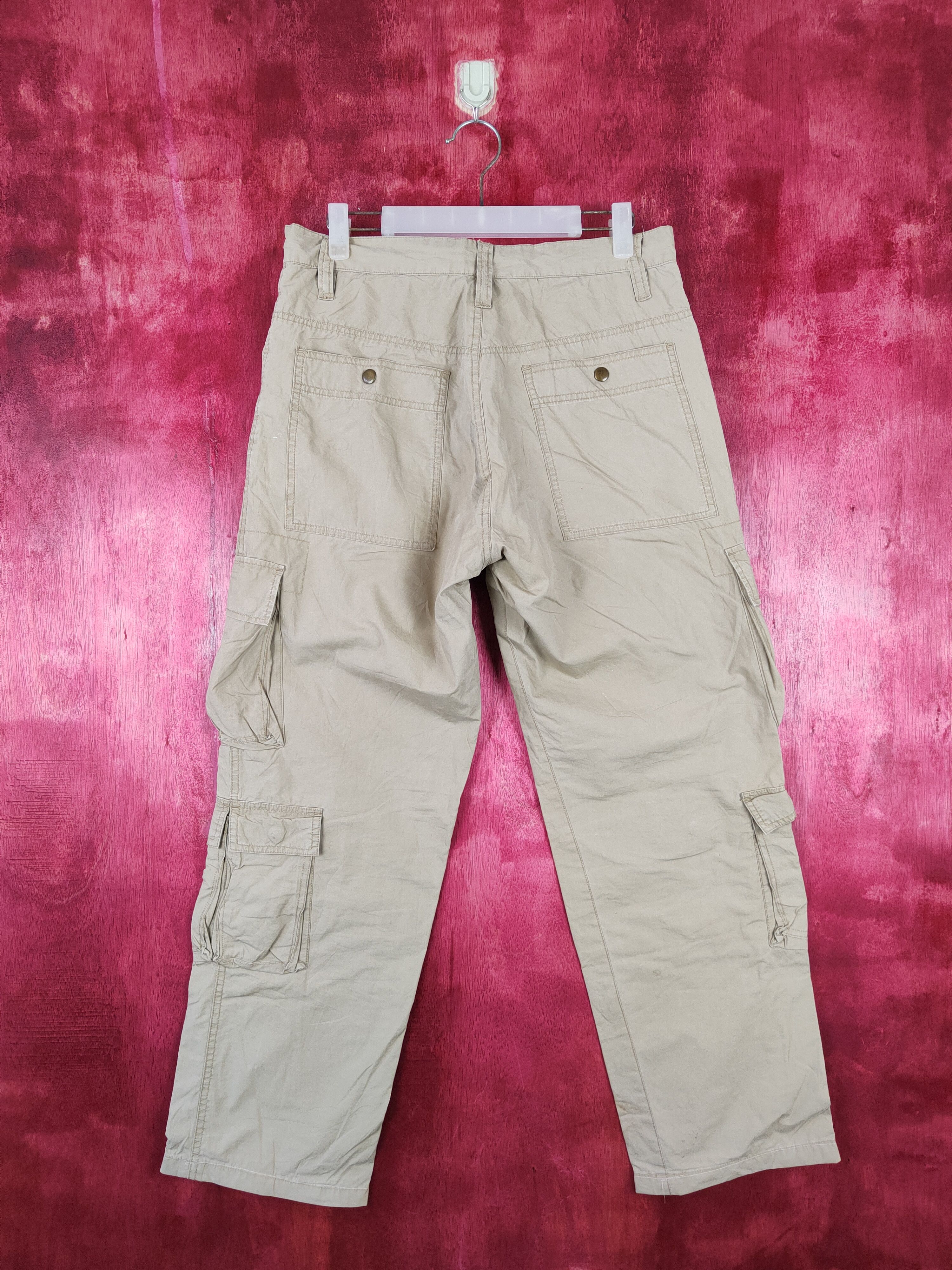 Grailed × Japanese Brand Town&Country brown multi pocket tactical cargo pants #S346 Size US 31 - 9 Thumbnail
