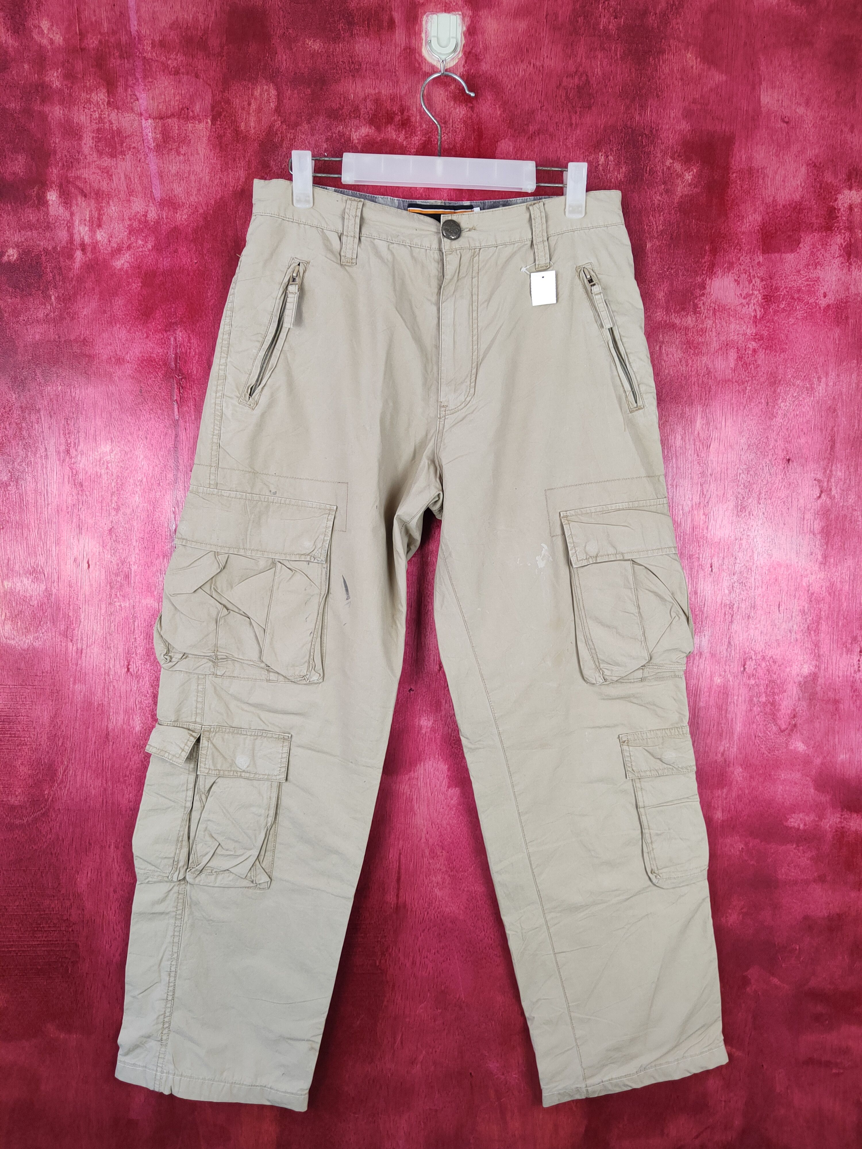 Town&Country brown multi pocket tactical cargo pants #S346