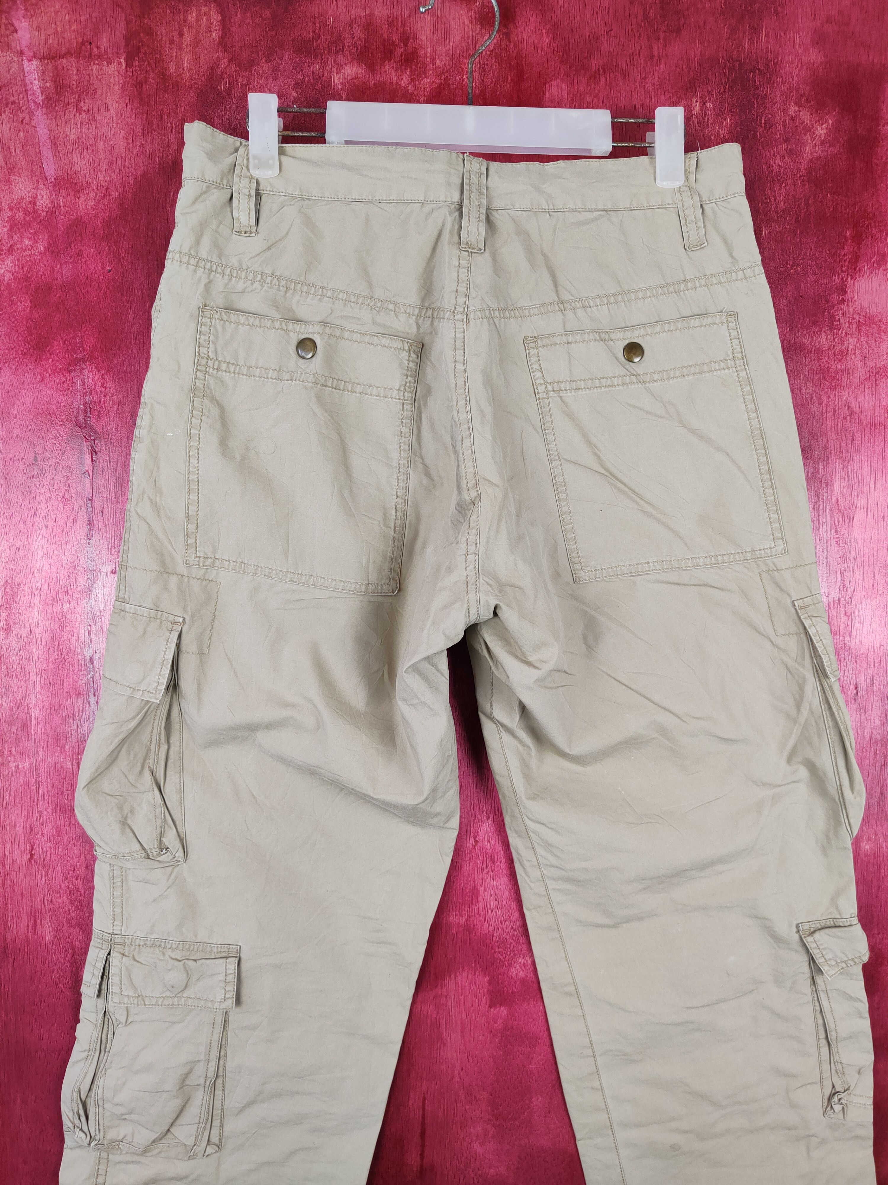 Grailed × Japanese Brand Town&Country brown multi pocket tactical cargo pants #S346 Size US 31 - 10 Thumbnail