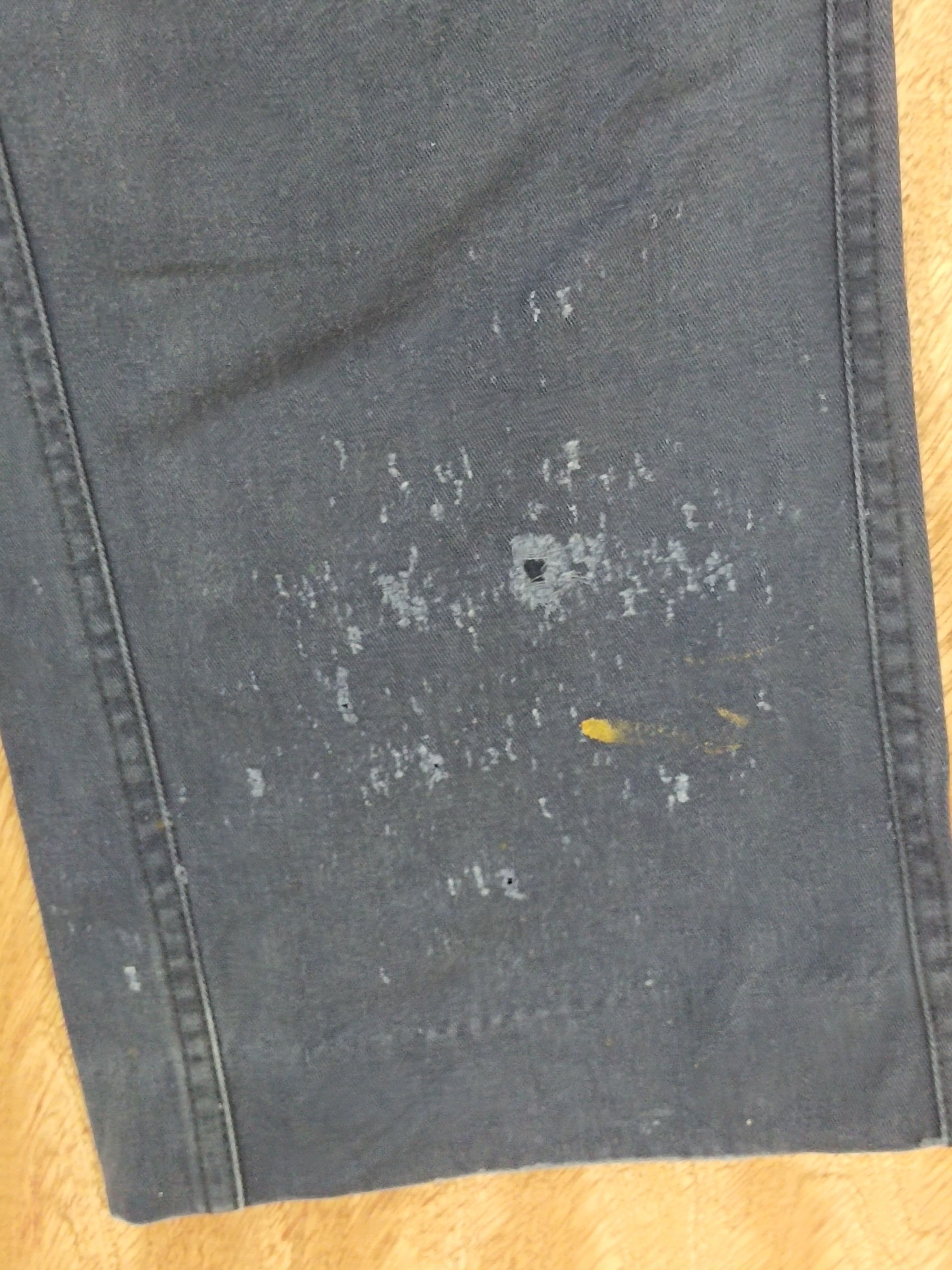 Japanese Brand Japan Dark blue multipocket distressed cargo pants #S124 Size US 31 - 4 Thumbnail